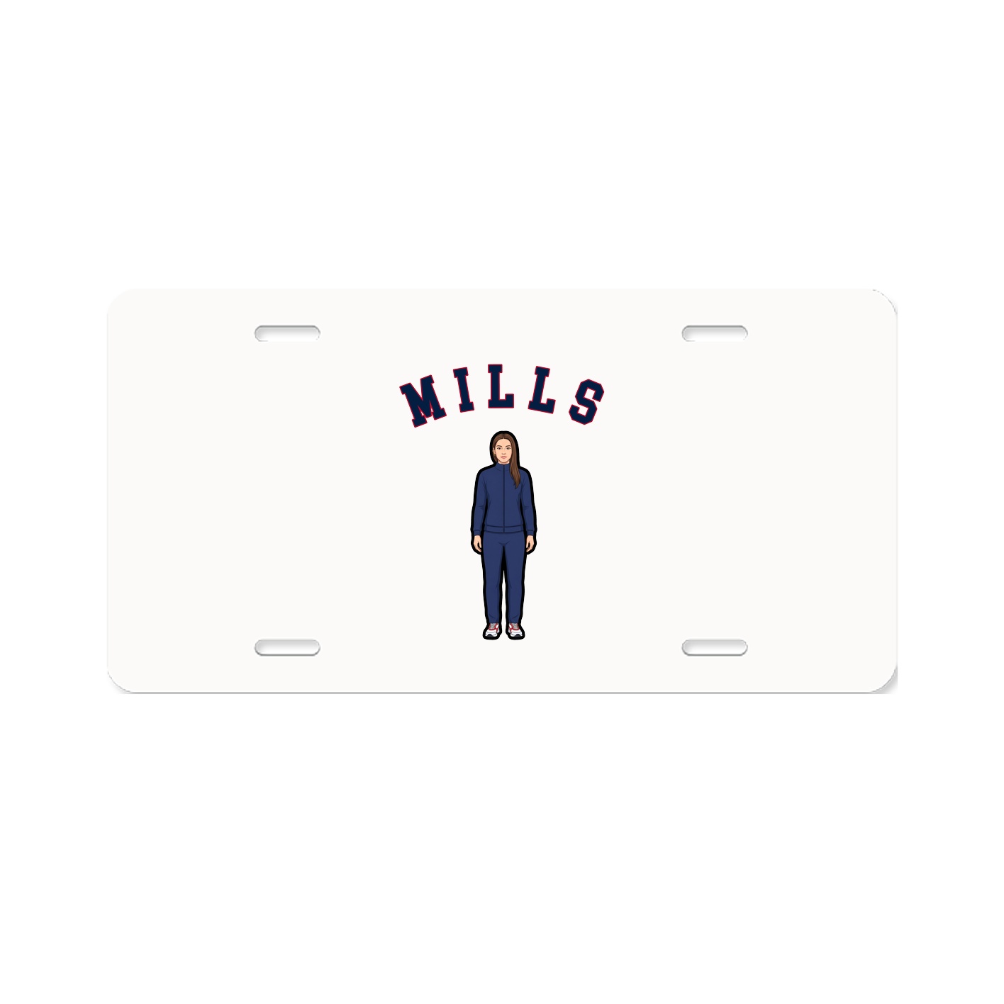 License Plate — Shirsey Arch in Classic
