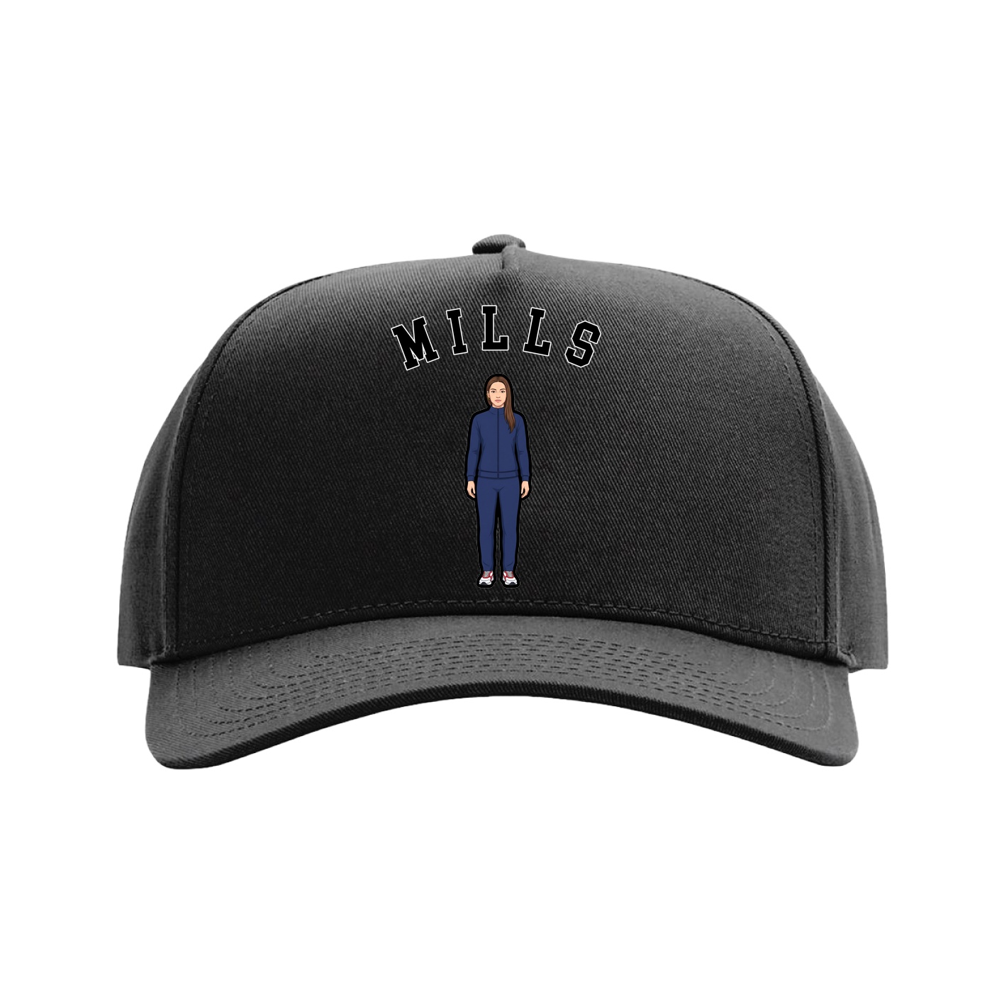 Full Fabric Five-Panel Champ Cap