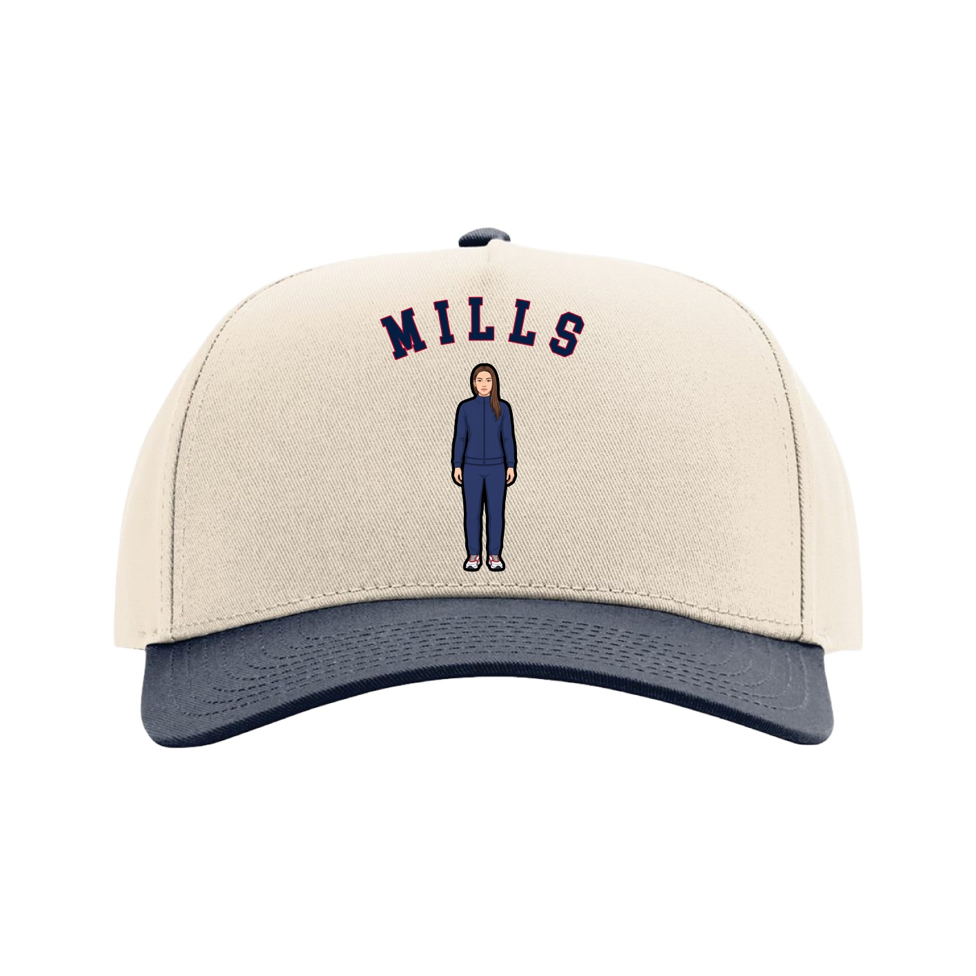 Full Fabric Five-Panel Champ Cap