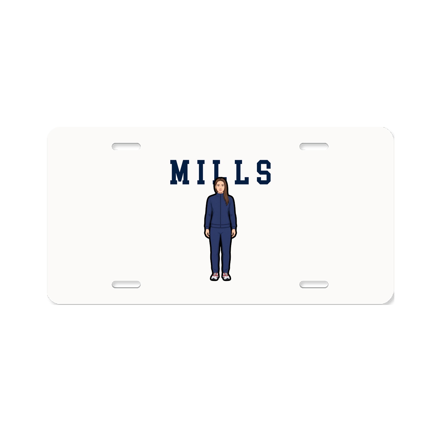 License Plate — Shirsey in Classic