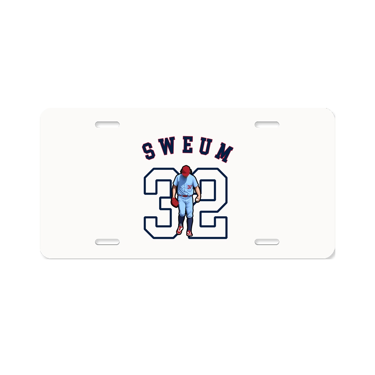 License Plate — Shirsey Arch in Classic