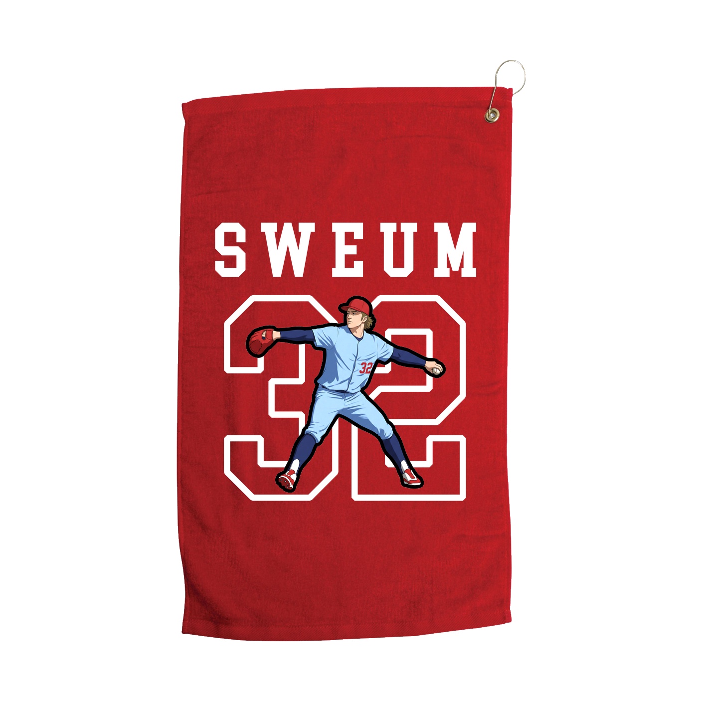 Golf Towel — Shirsey in Red