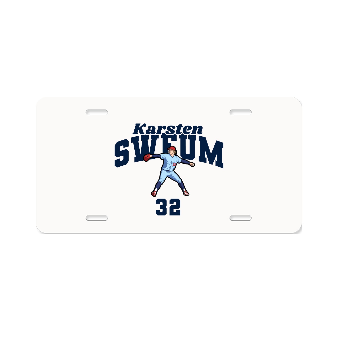 License Plate — Signature Arch in Classic