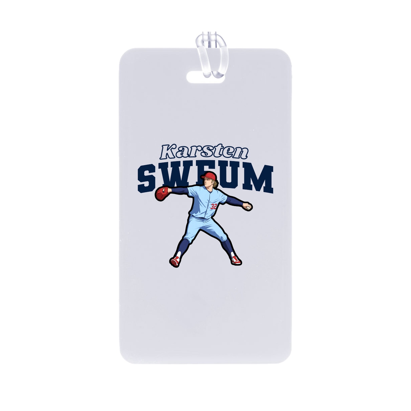 Bag Tag — Name Arch in Classic