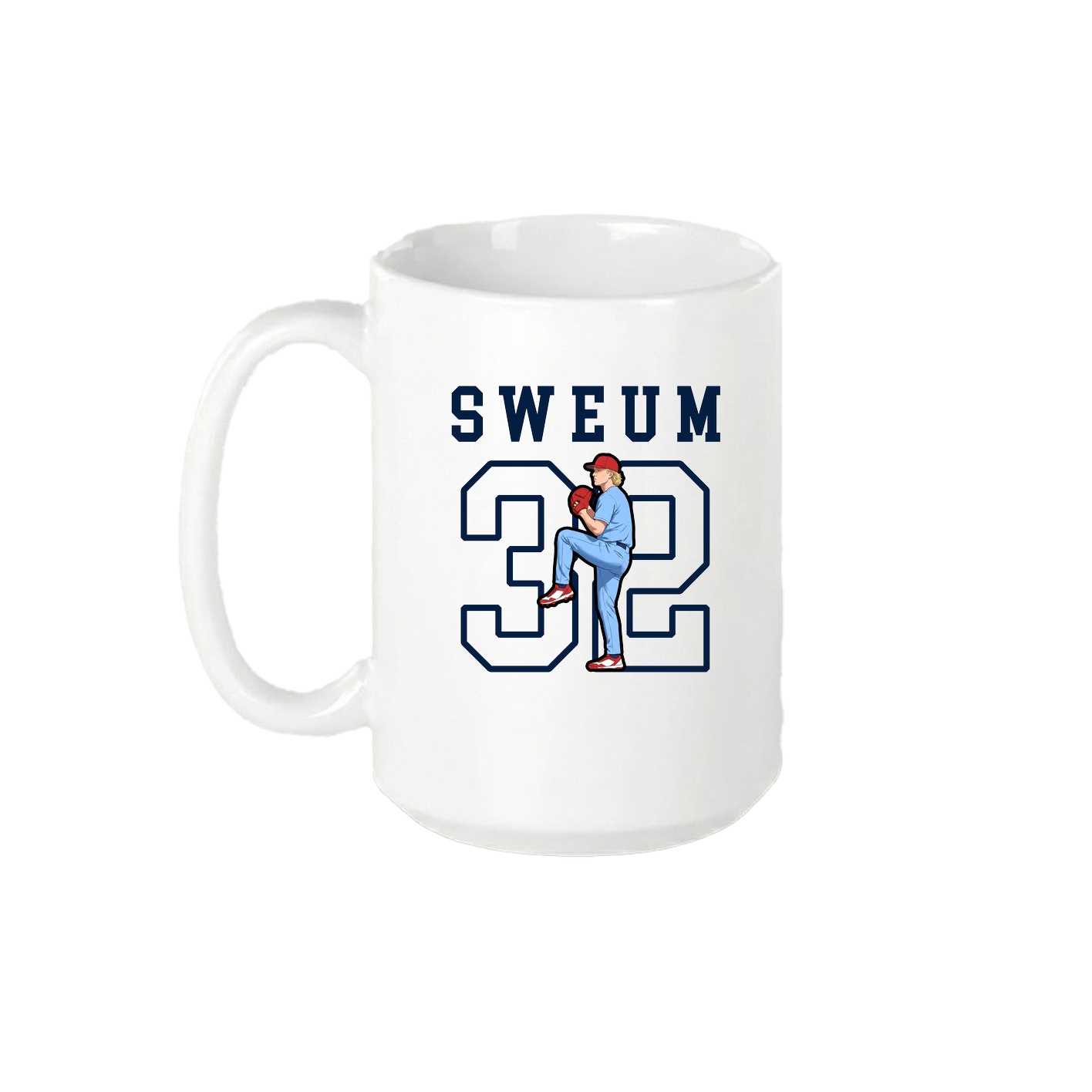 15oz Coffee Mug — Shirsey in White