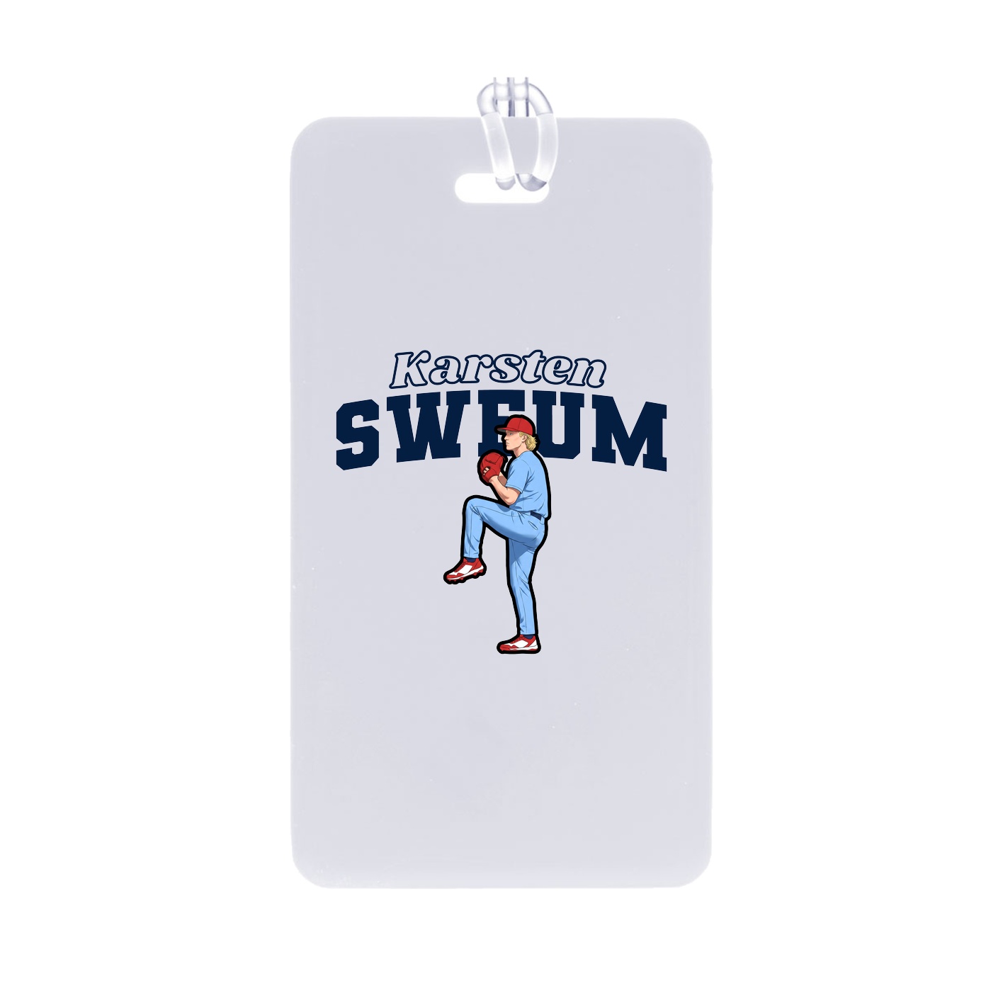 Bag Tag — Name Arch in Classic