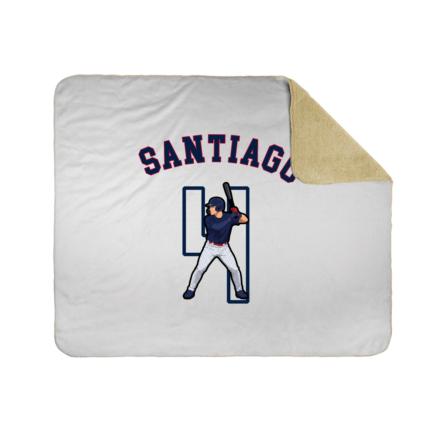 Throw Blanket — Shirsey Arch in White