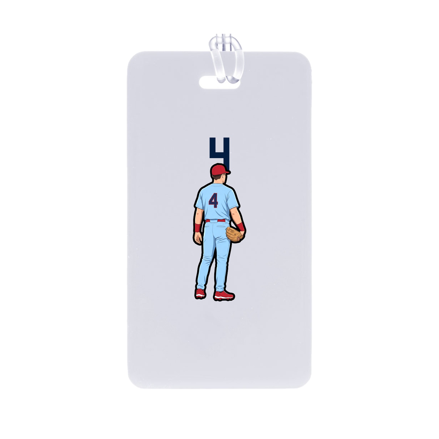 Bag Tag — Number Top in Classic