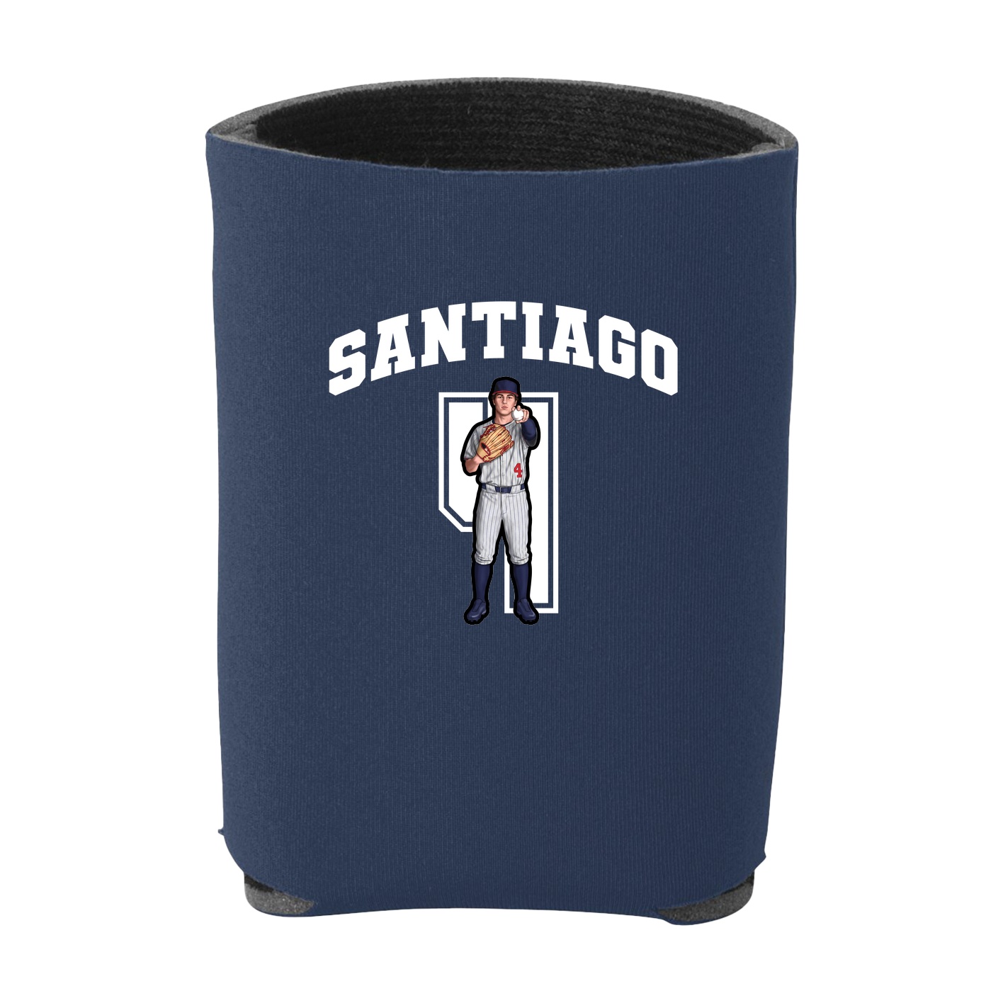 Can Holder — Number in Navy