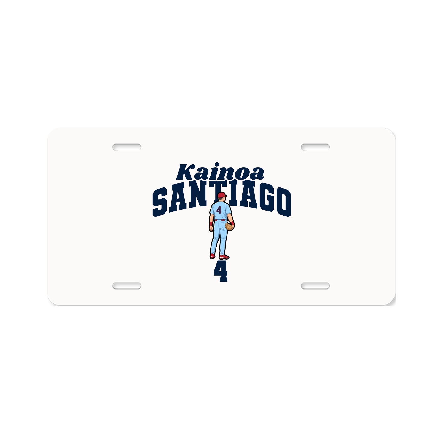 License Plate — Signature Arch in Classic