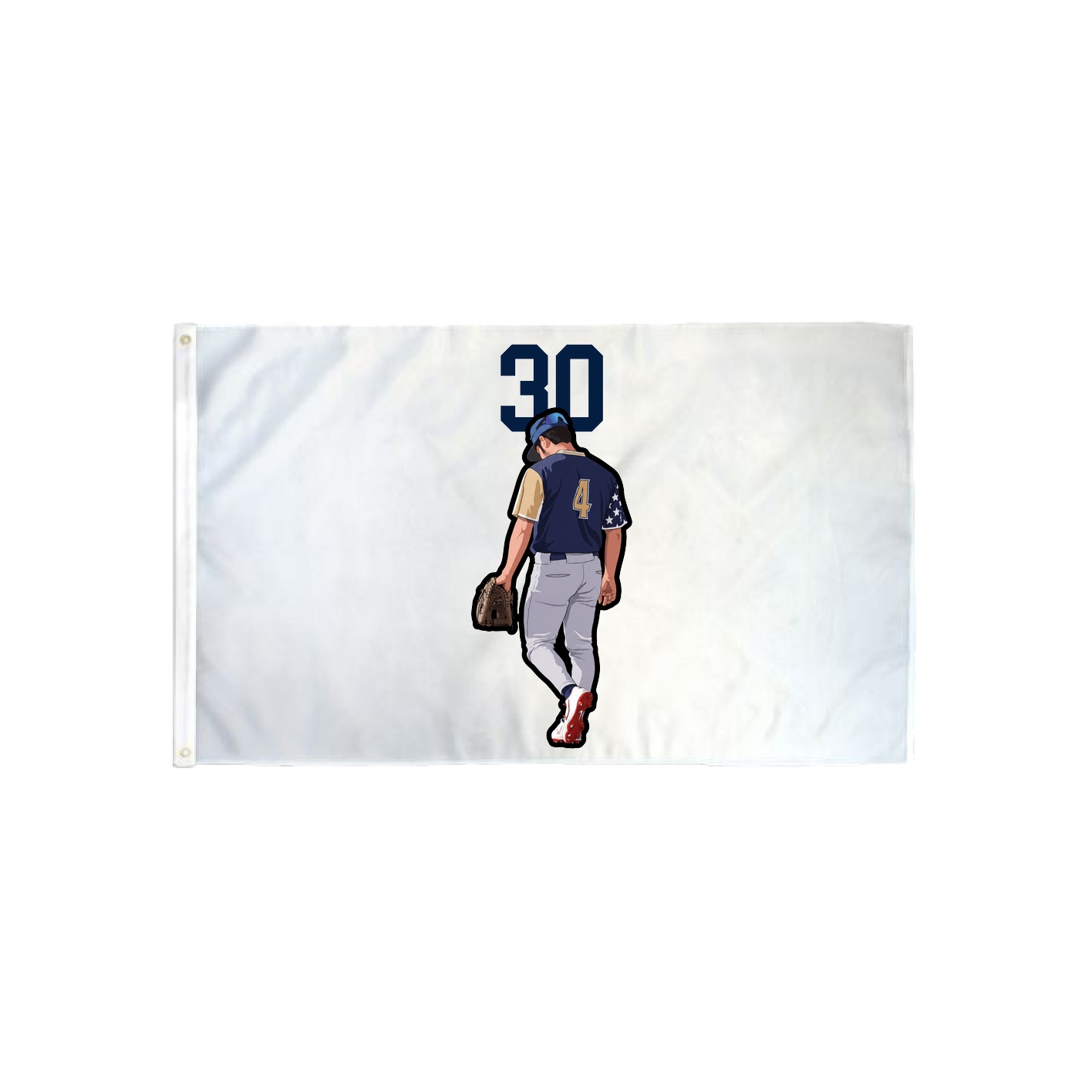 3x5 Flag — Number Top in Classic