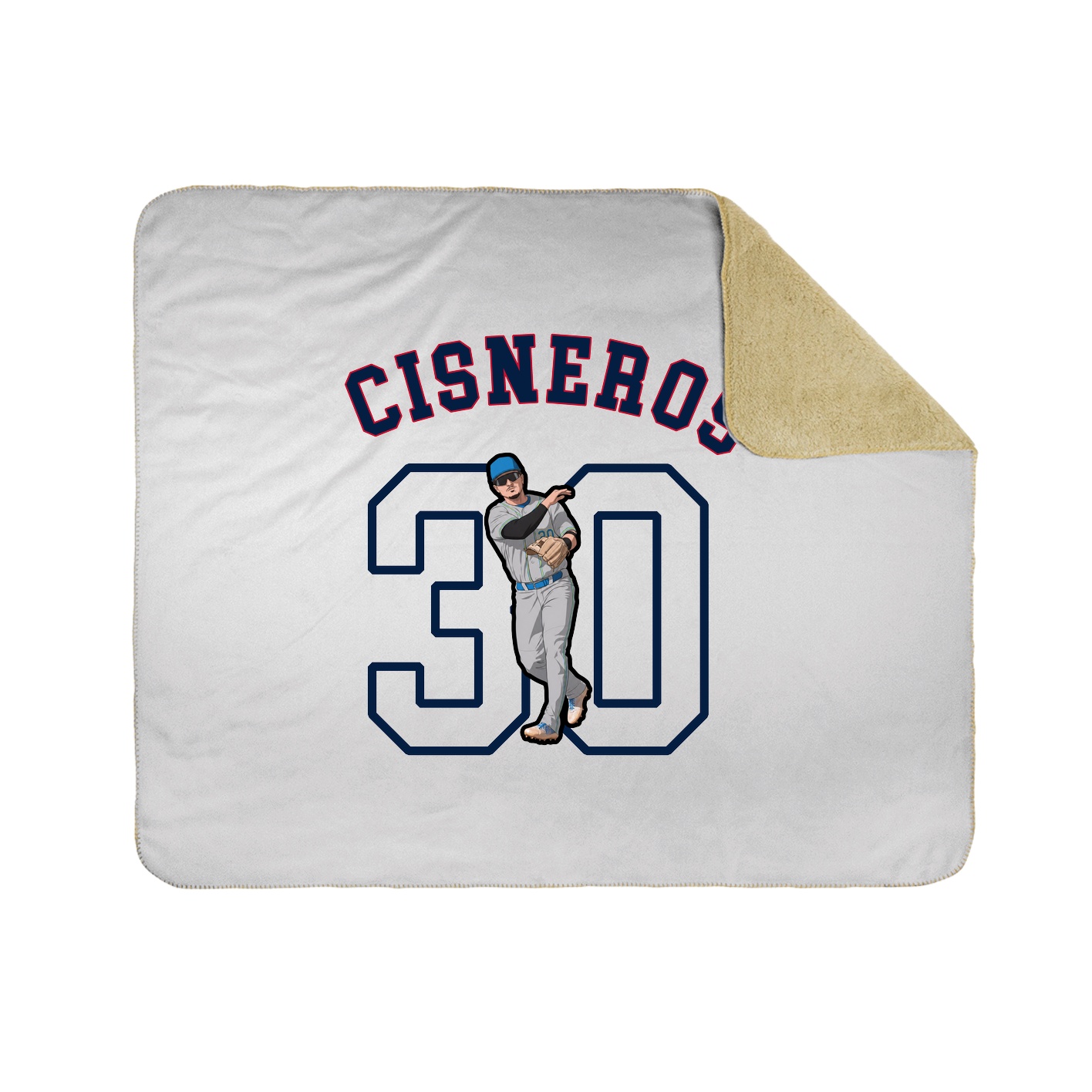 Throw Blanket — Shirsey Arch in White
