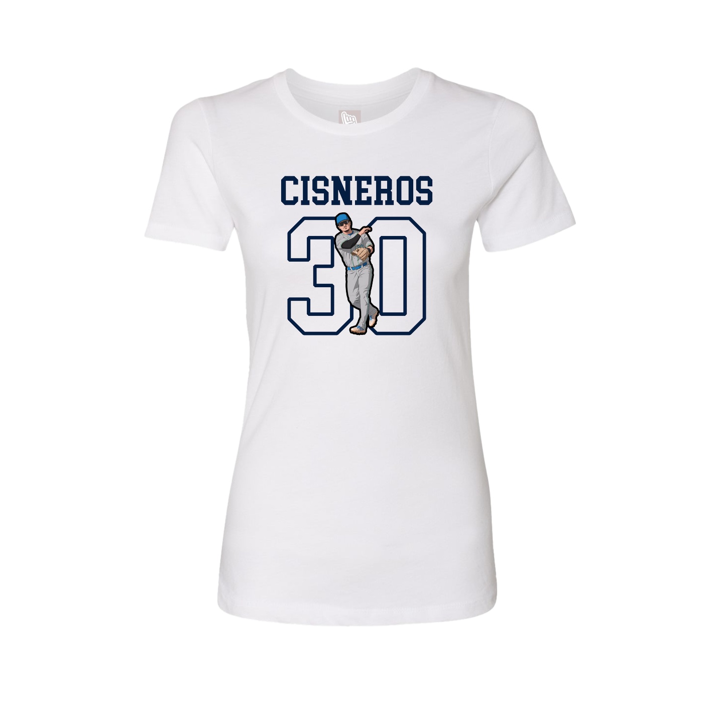 Fitted Women's Tee — Shirsey in White