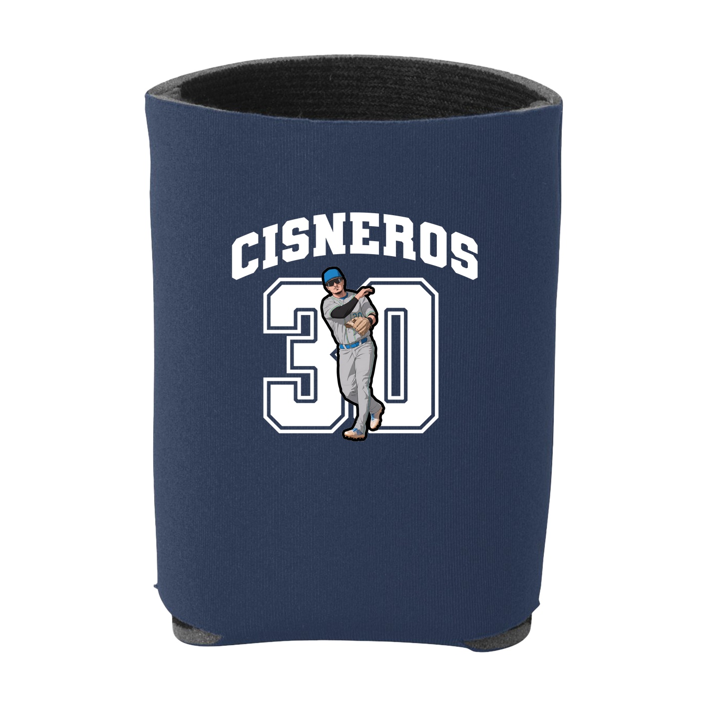Can Holder — Number in Navy