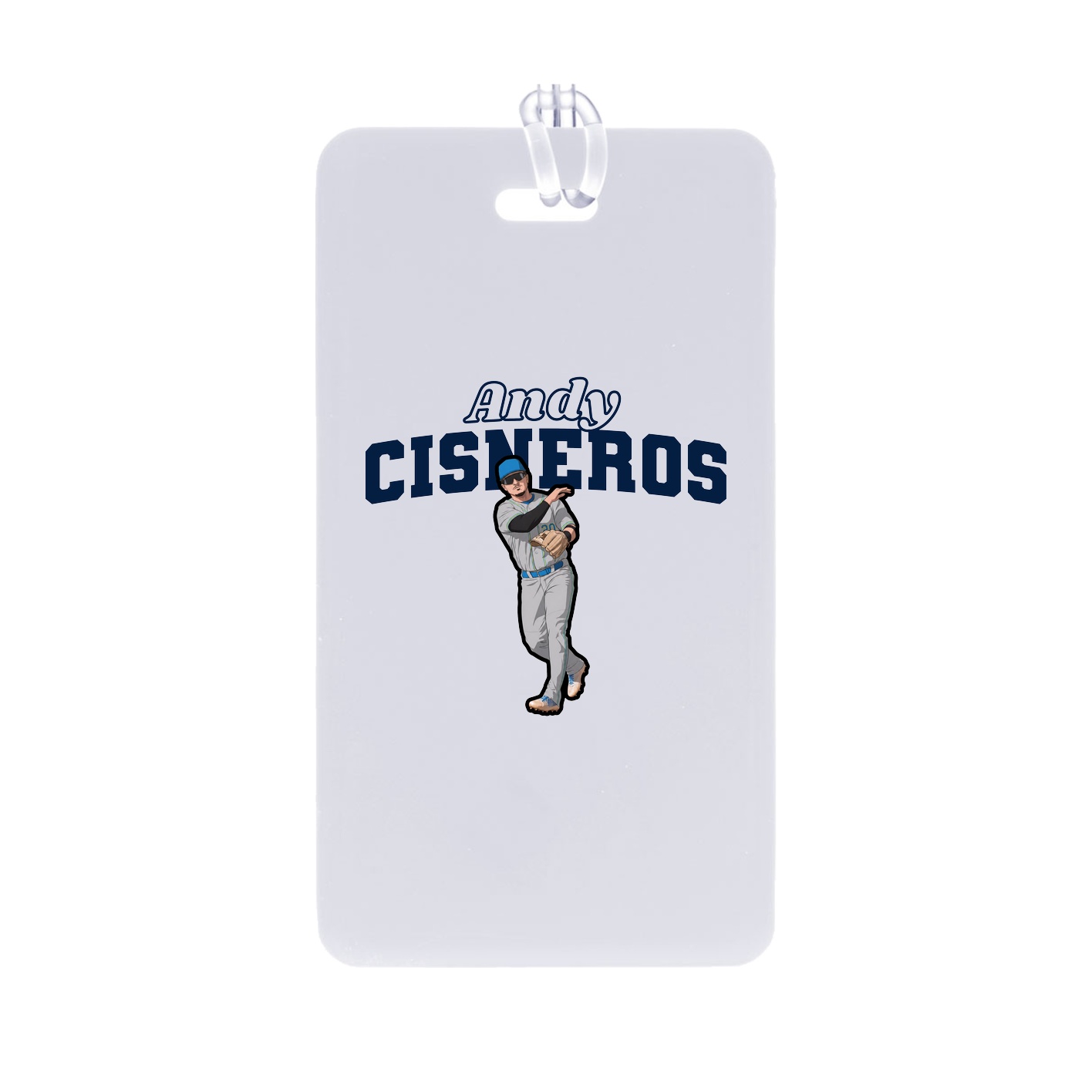 Bag Tag — Name Arch in Classic