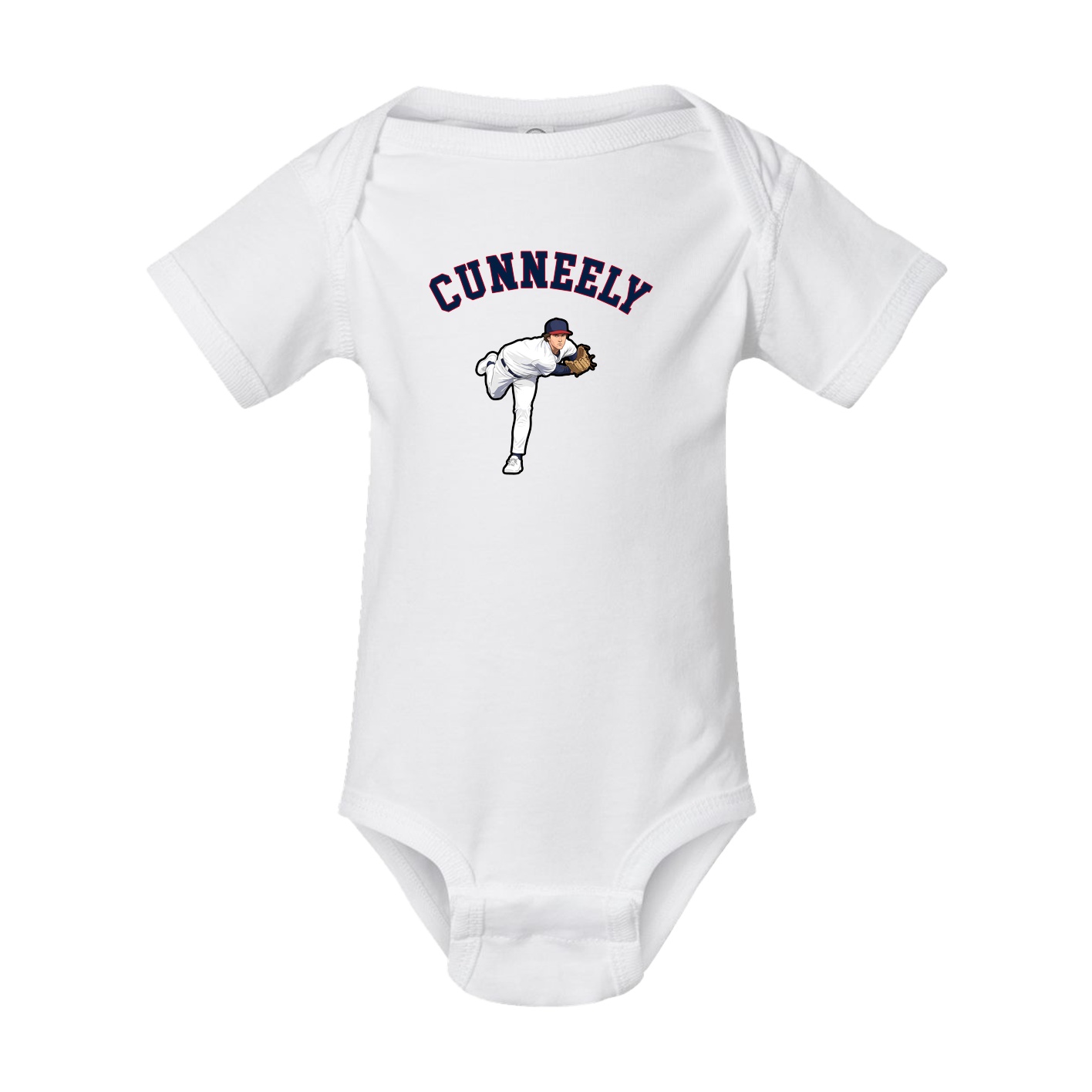 Baby Onesie — Shirsey Arch in White