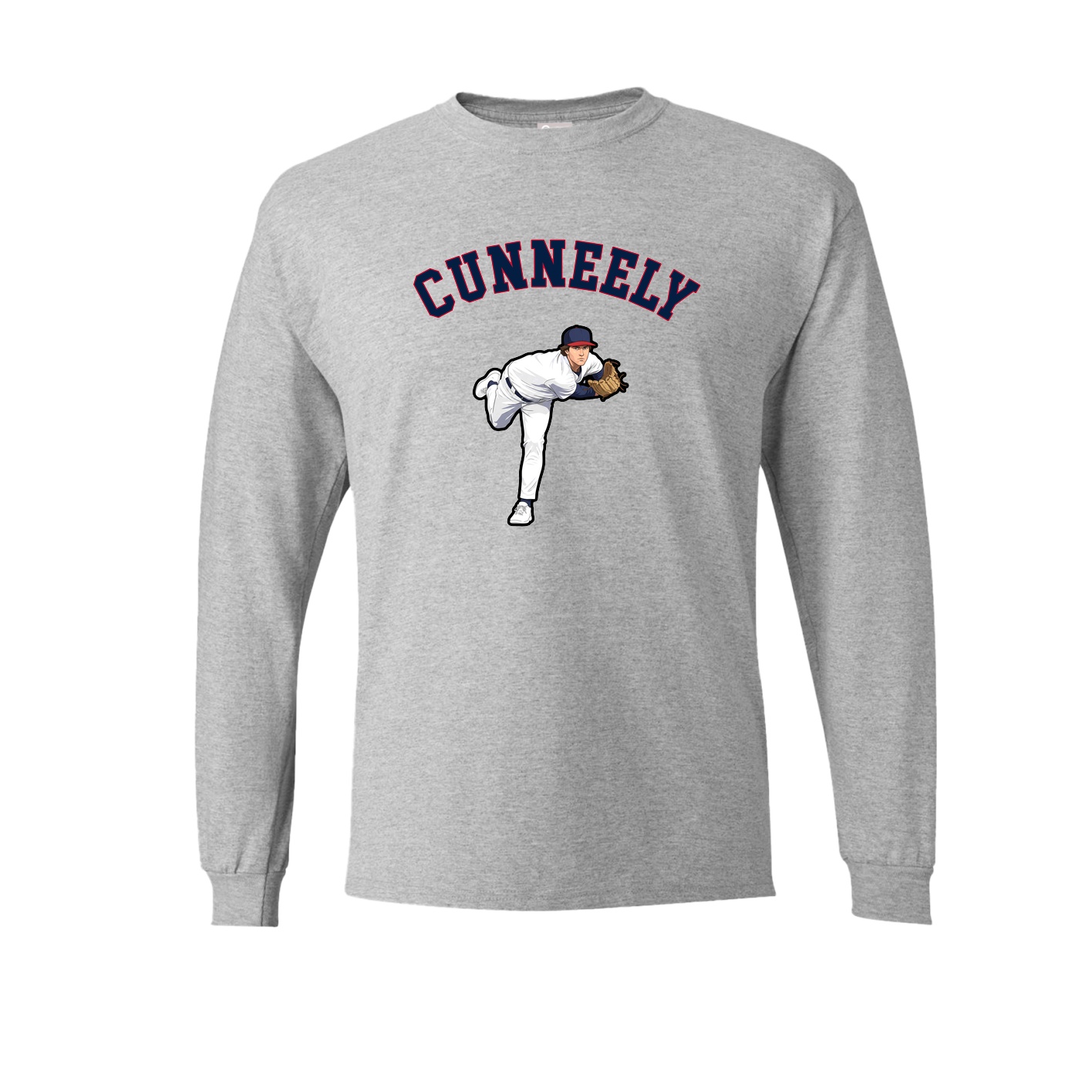 Long Sleeve Tee — Shirsey Arch in Grey