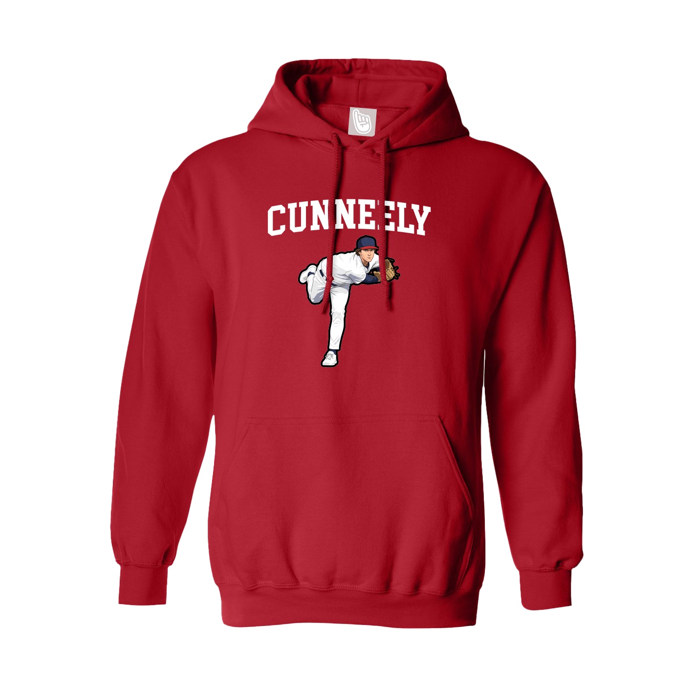 Youth Hoodie — Shirsey in Red