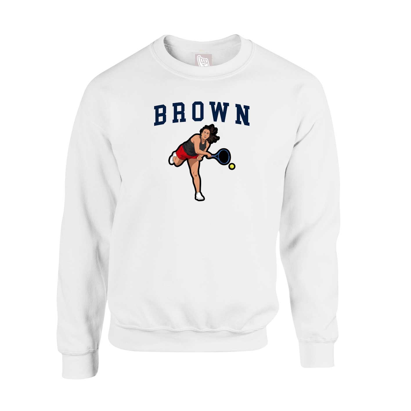 Fleece Crew — Shirsey in White