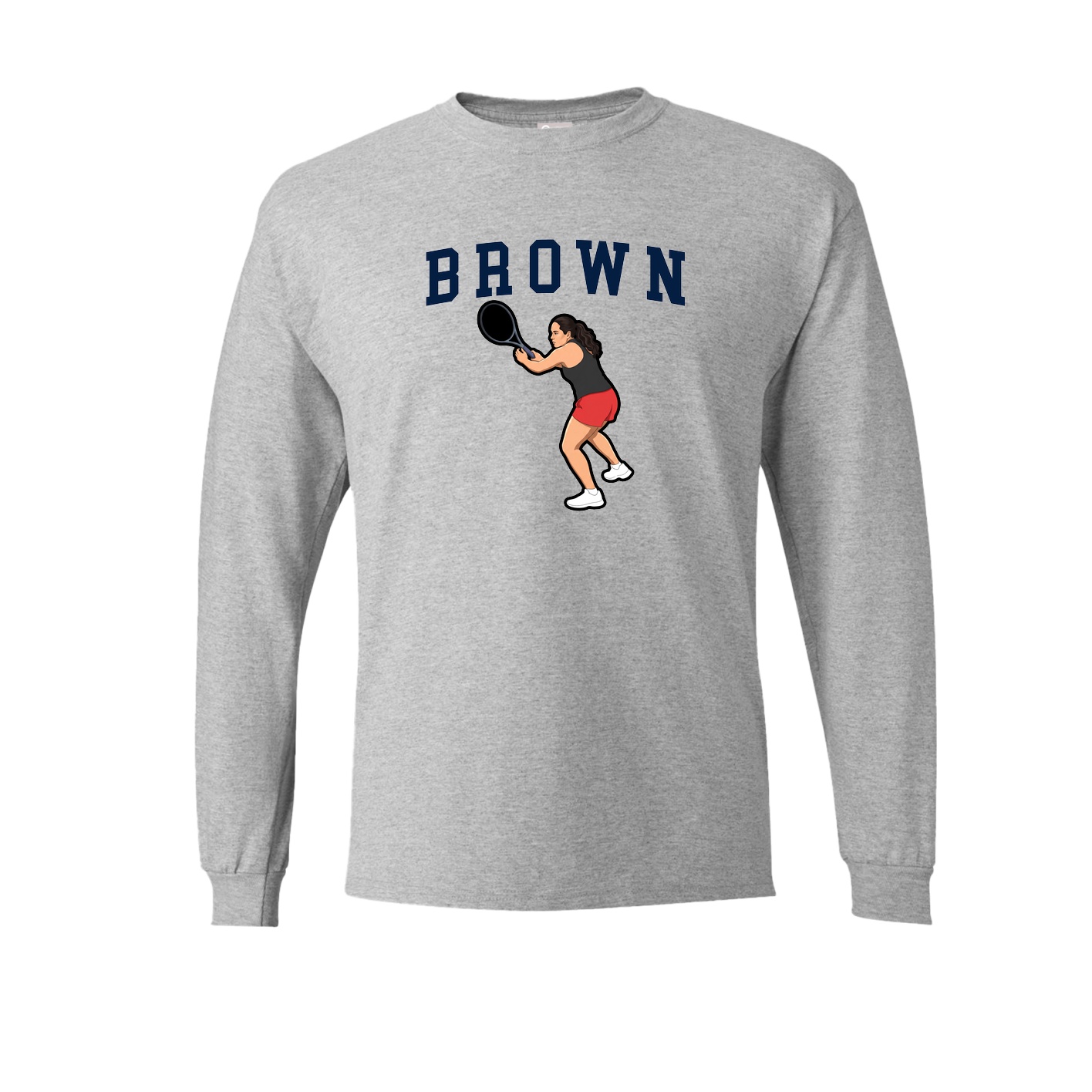 Long Sleeve Tee — Shirsey in Grey