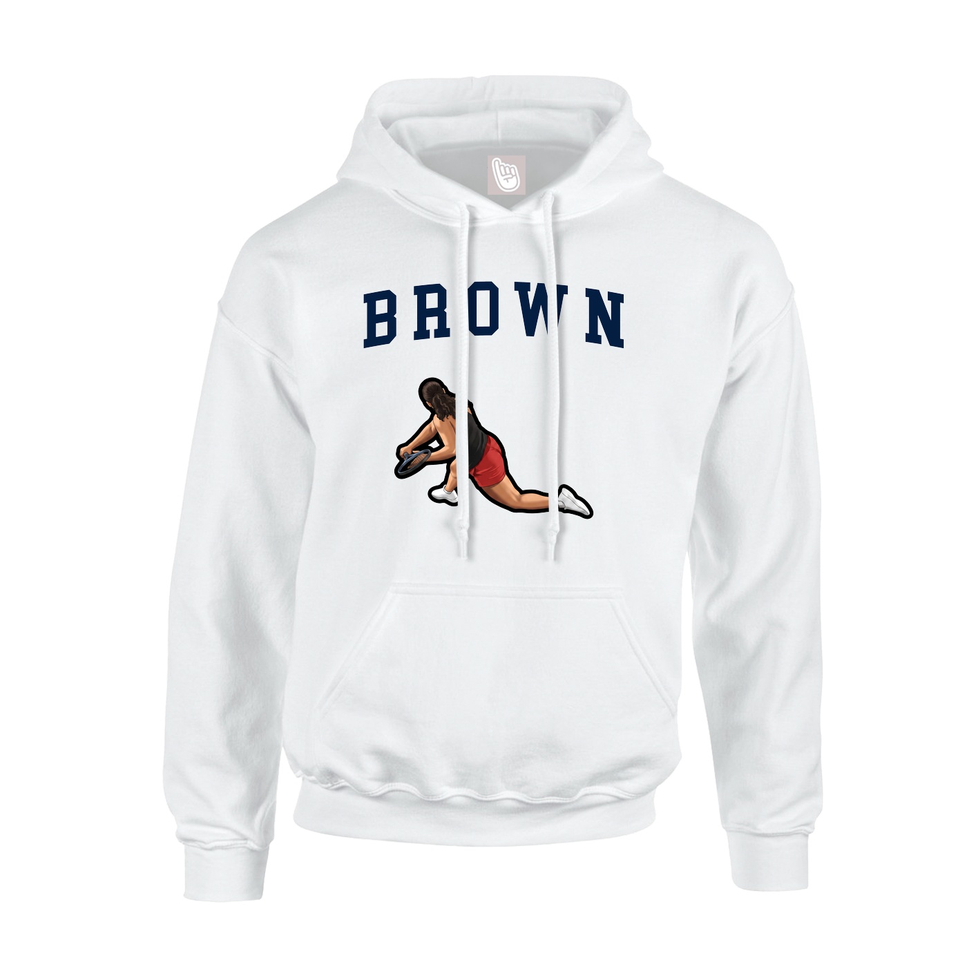 Hoodie — Shirsey in White
