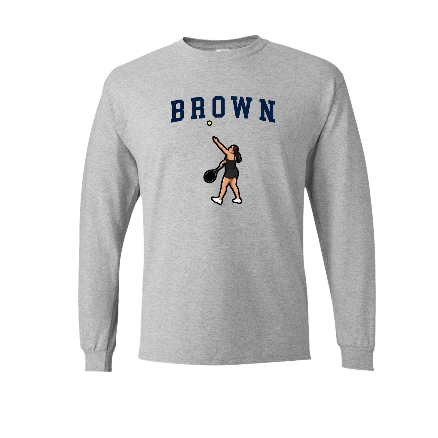 Long Sleeve Tee — Shirsey in Grey