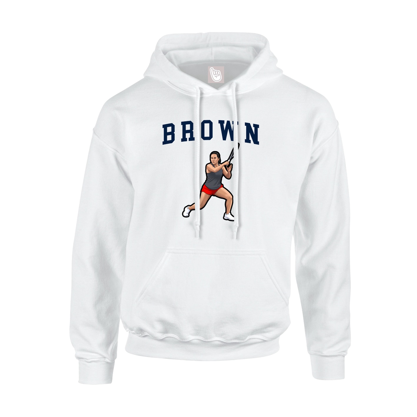 Hoodie — Shirsey in White