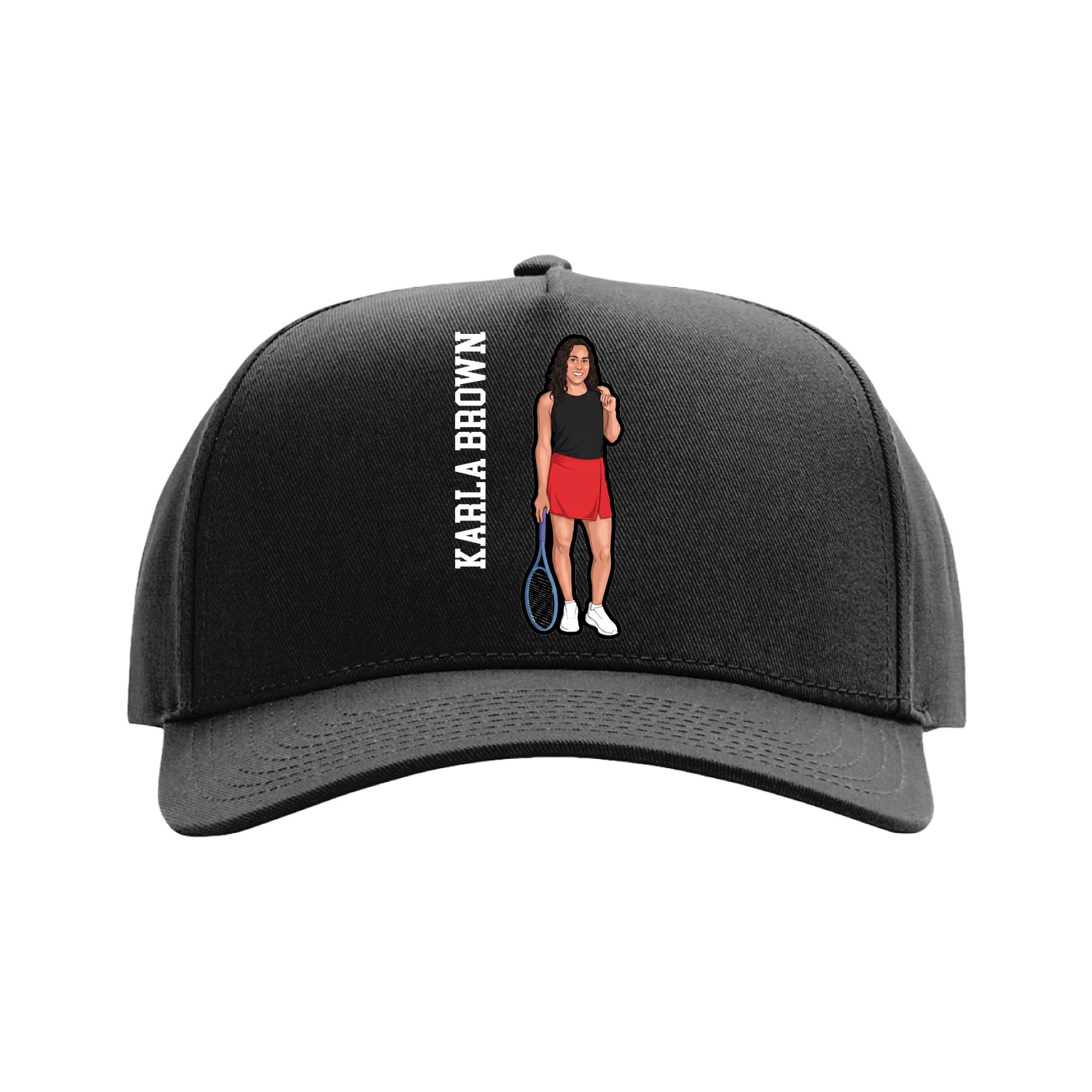 Full Fabric Five-Panel Champ Cap