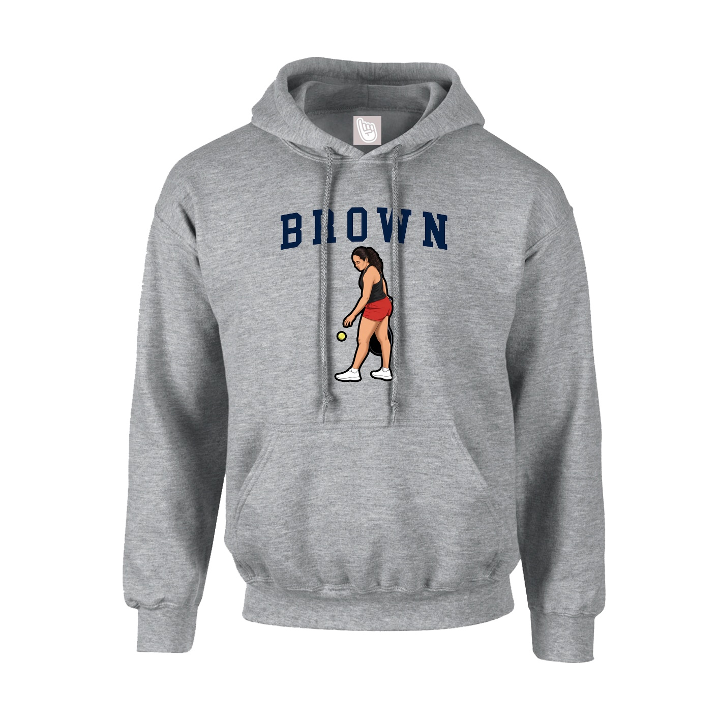 Hoodie — Shirsey in Grey
