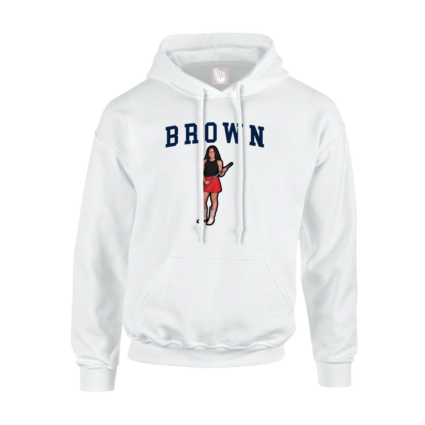 Youth Hoodie — Shirsey in White