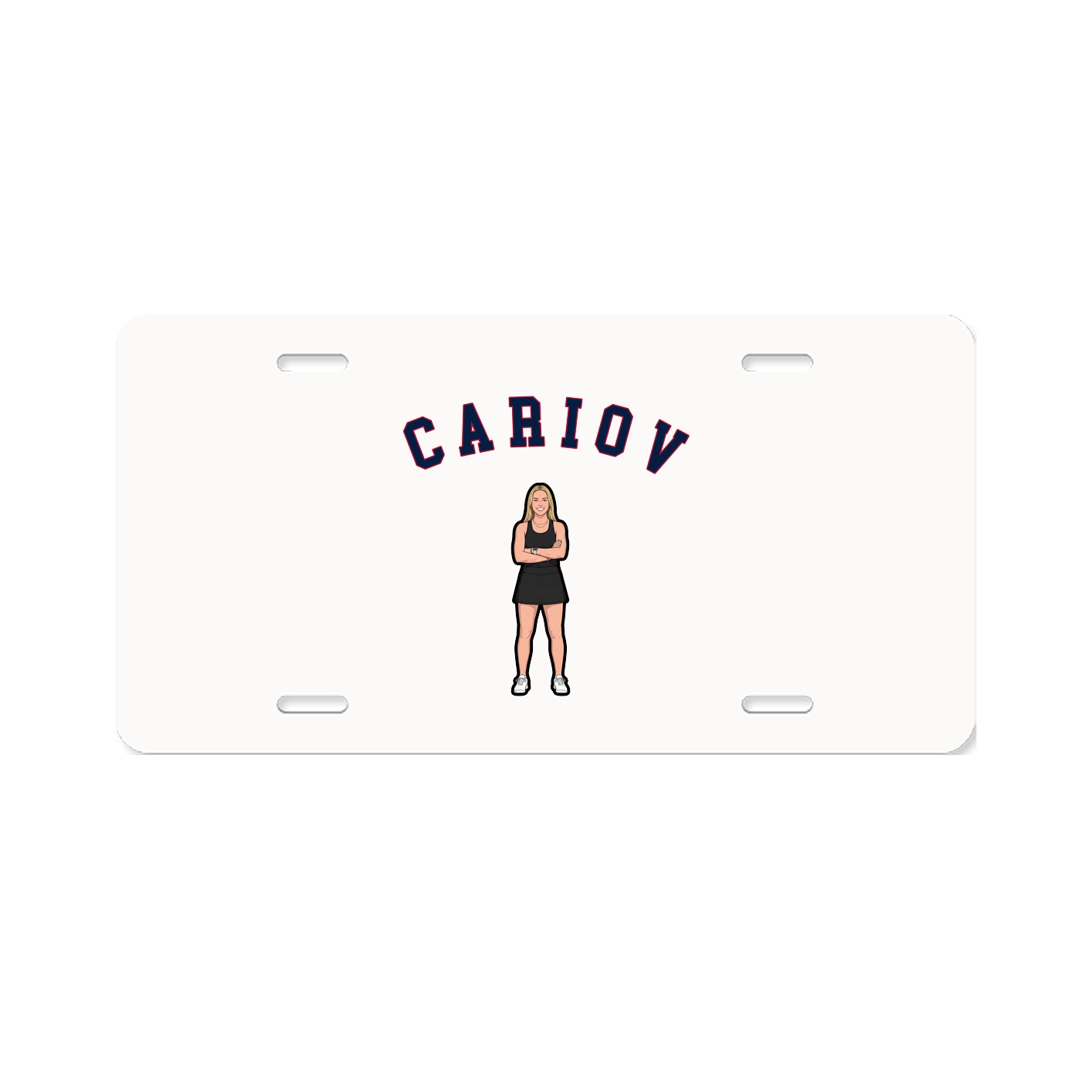 License Plate — Shirsey Arch in Classic