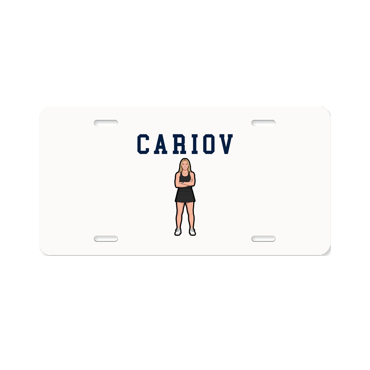 License Plate — Shirsey in Classic