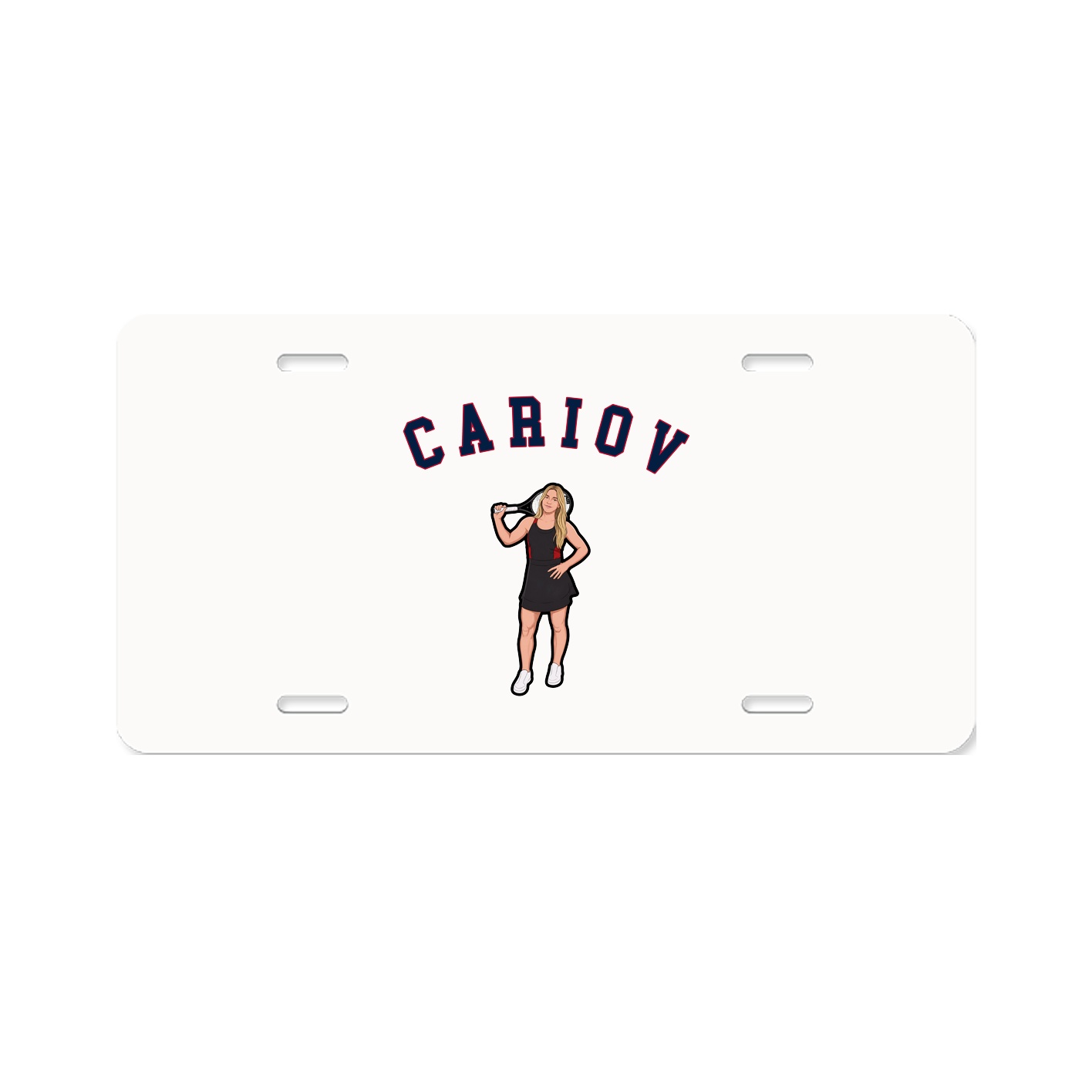License Plate — Shirsey Arch in Classic