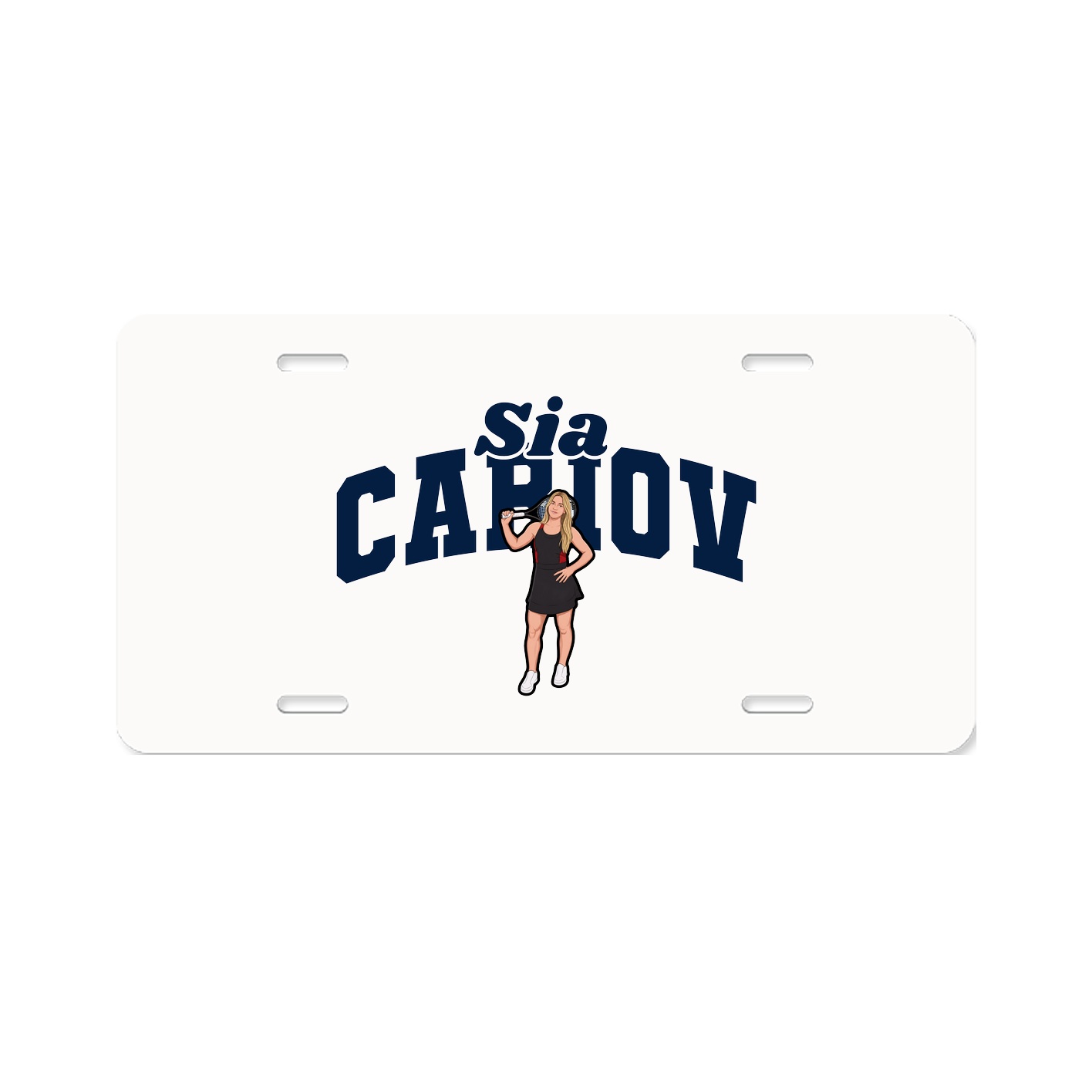 License Plate — Signature Arch in Classic