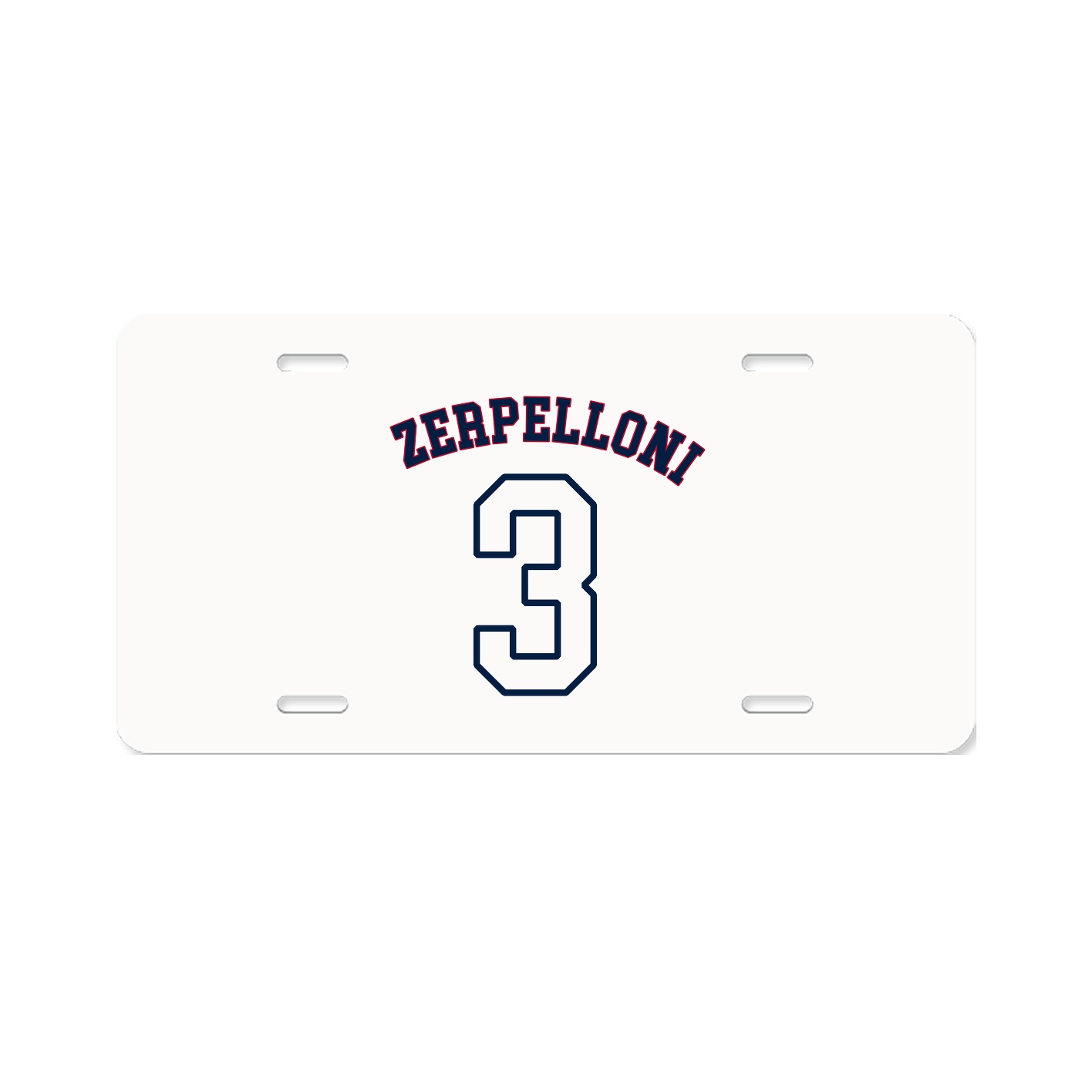 License Plate — Shirsey Arch in Classic