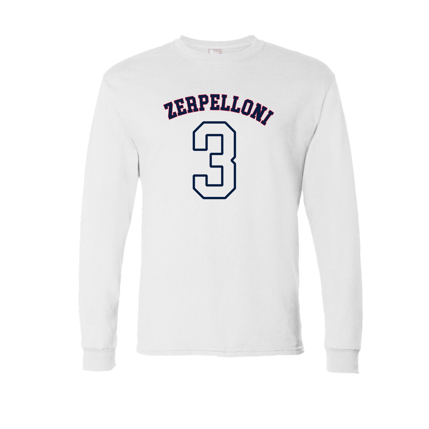 Long Sleeve Tee — Shirsey Arch in White