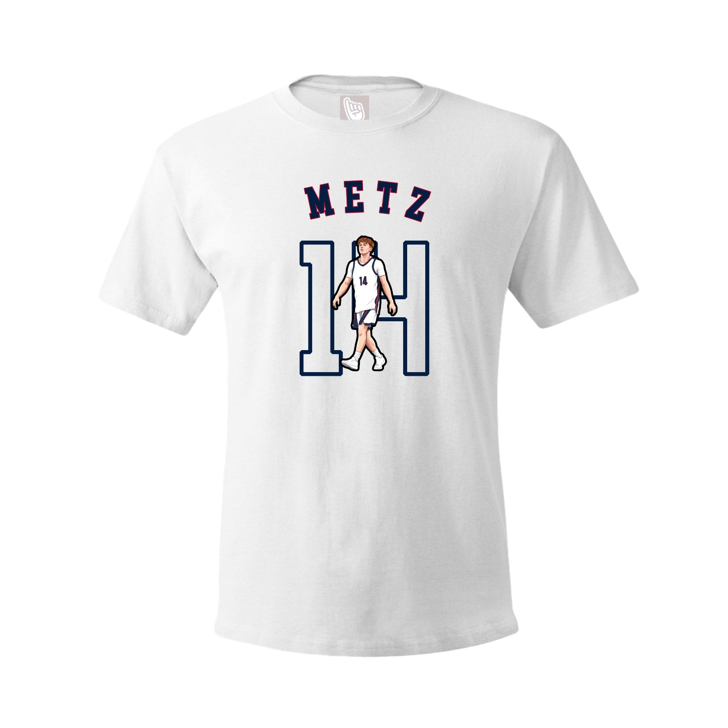 Youth Tee — Shirsey Arch in White