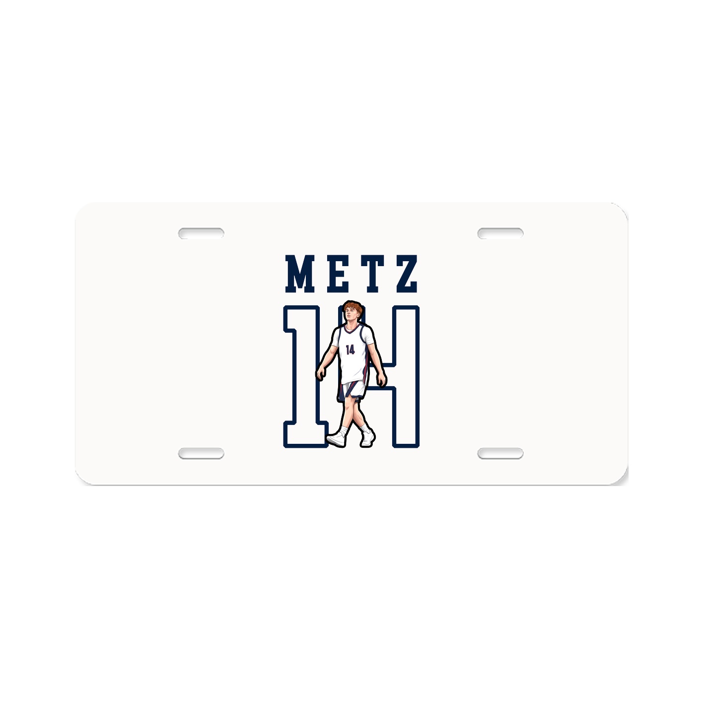 License Plate — Shirsey in Classic