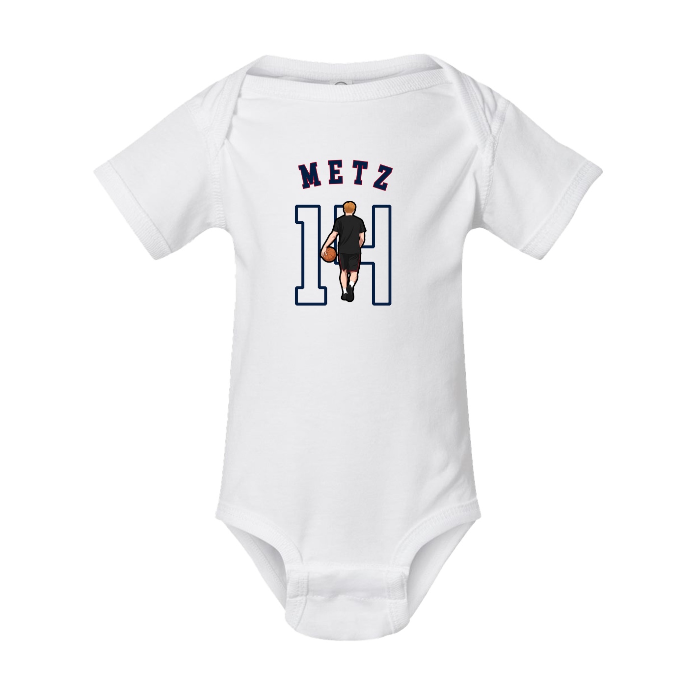 Baby Onesie — Shirsey Arch in White