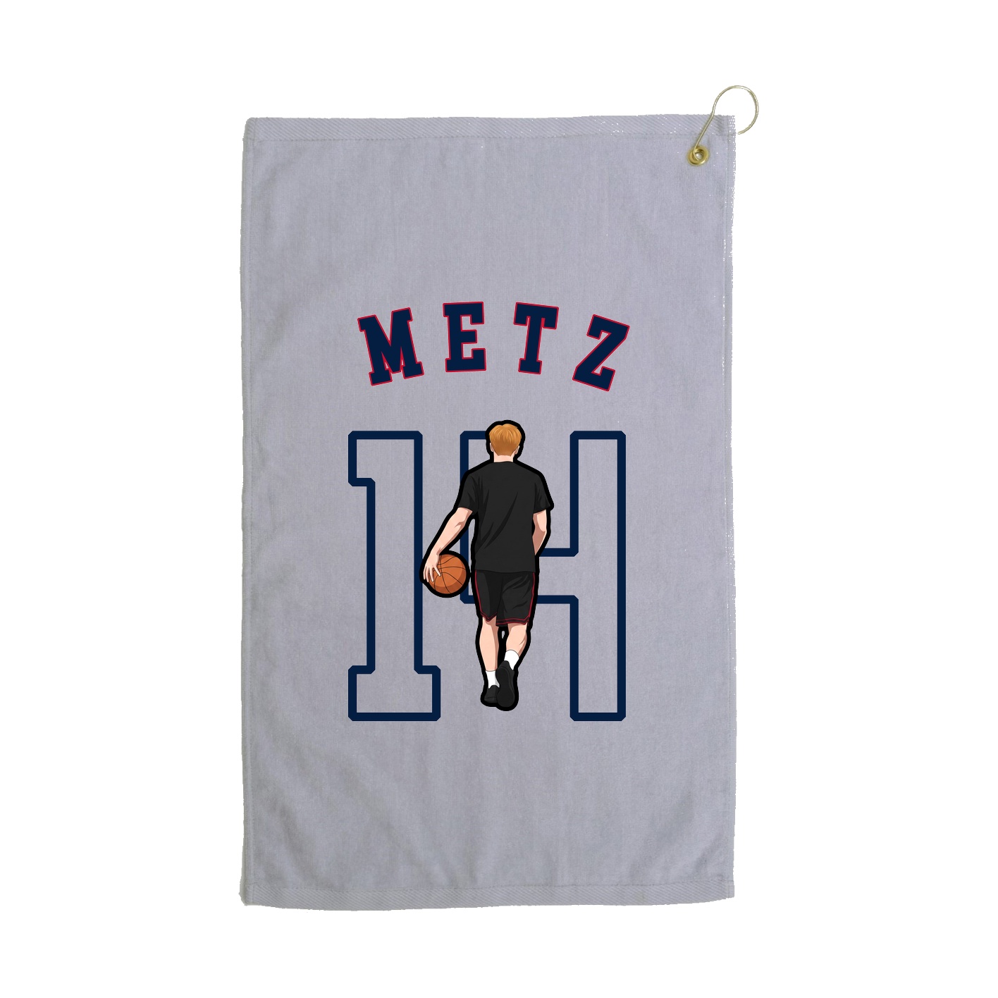 Golf Towel — Shirsey Arch in Grey