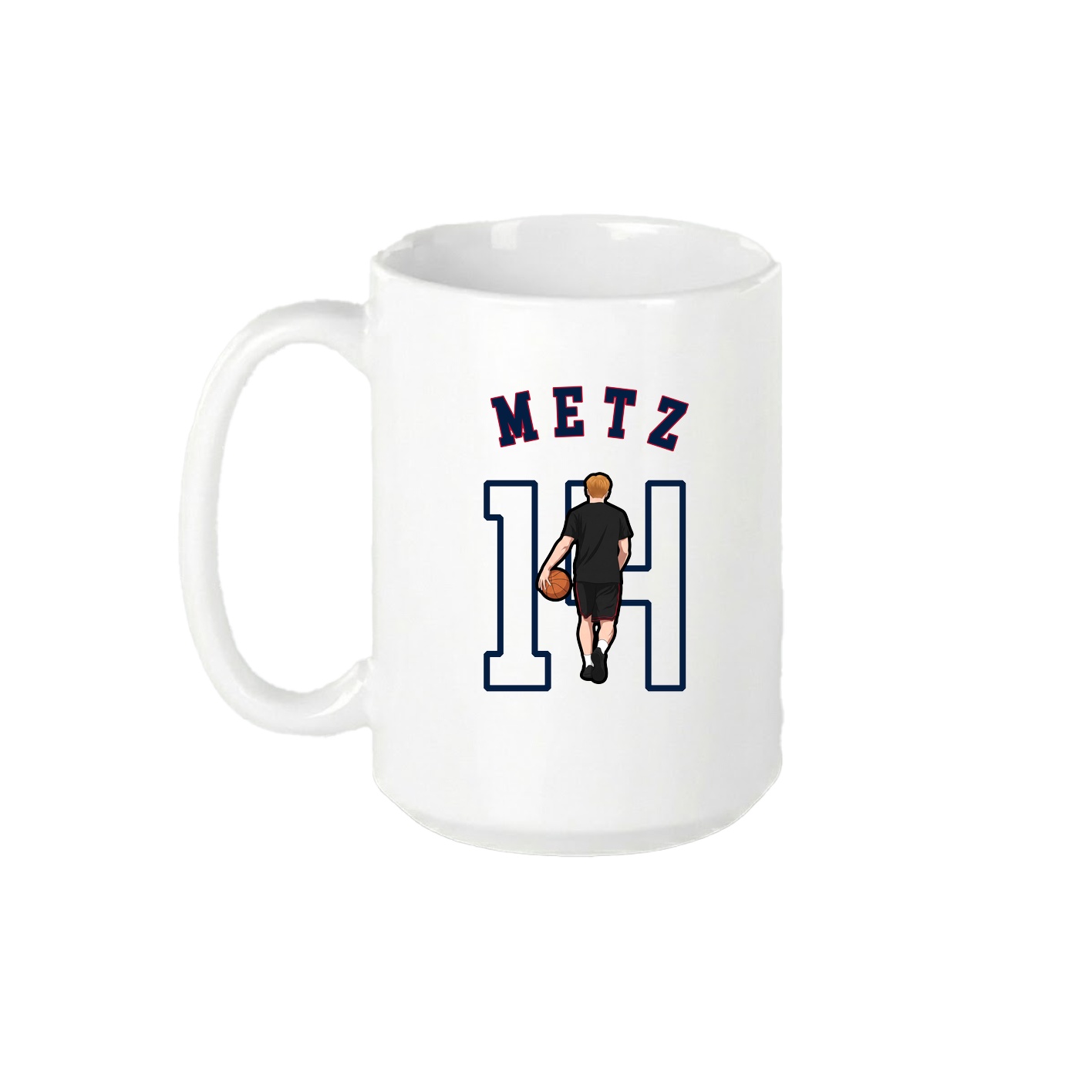 15oz Coffee Mug — Shirsey Arch in White