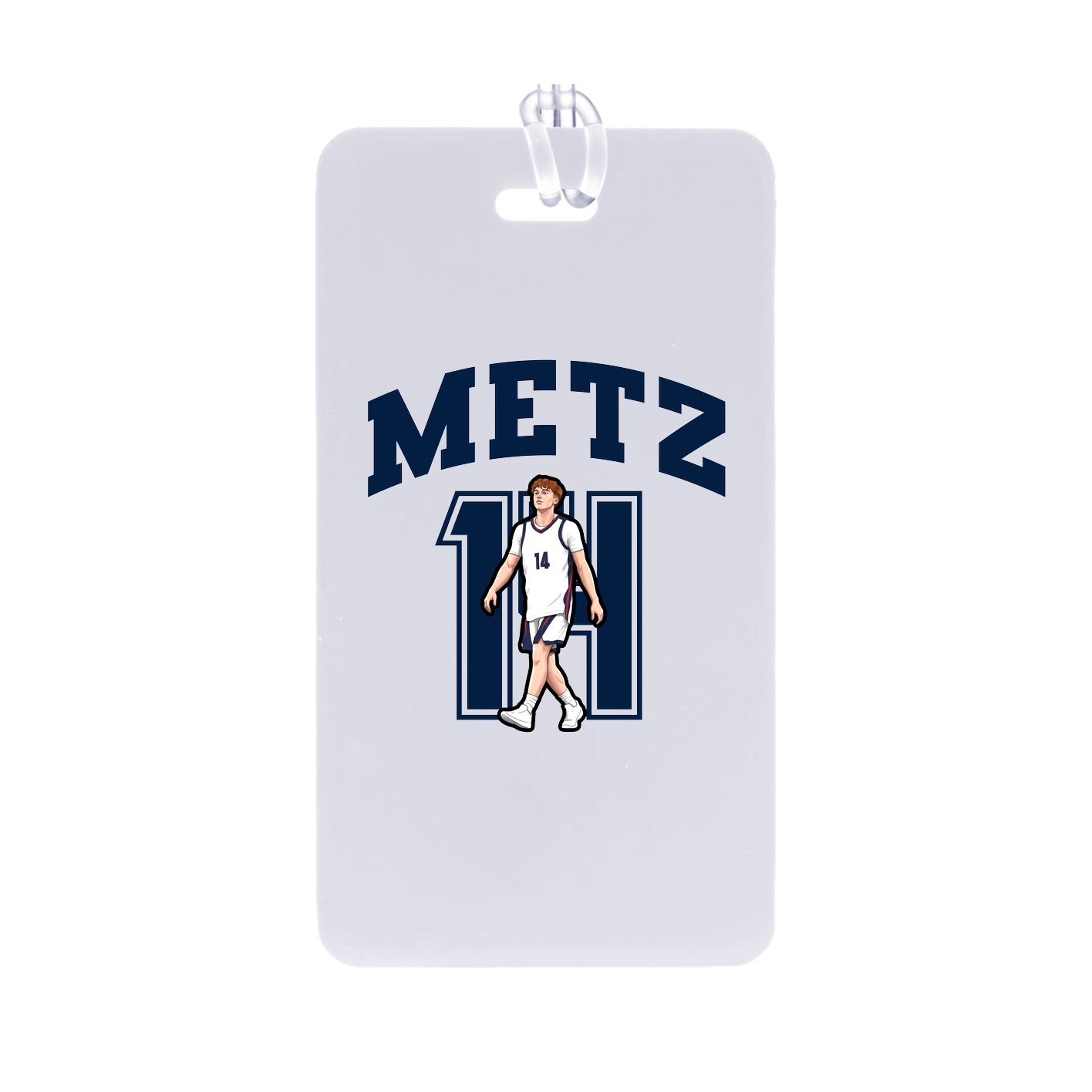 Bag Tag — Number in Classic