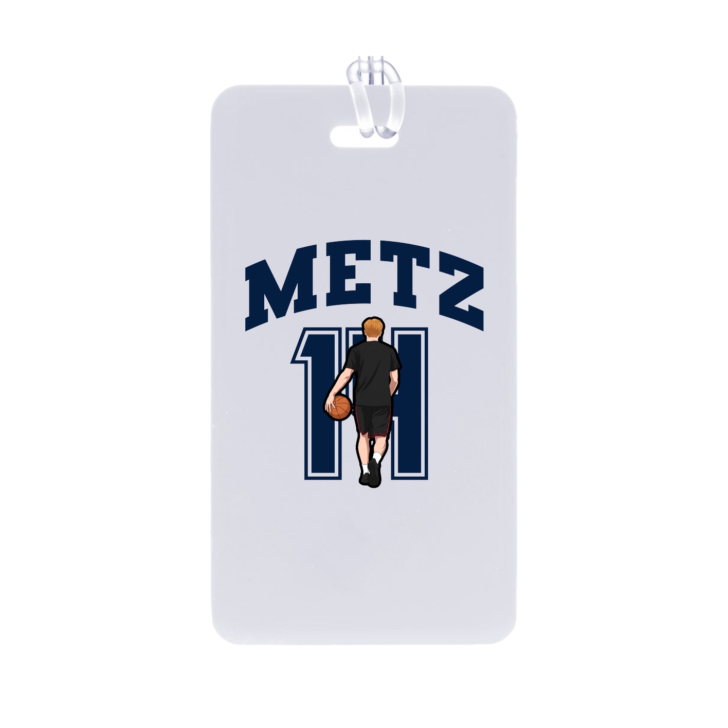 Bag Tag — Number in Classic