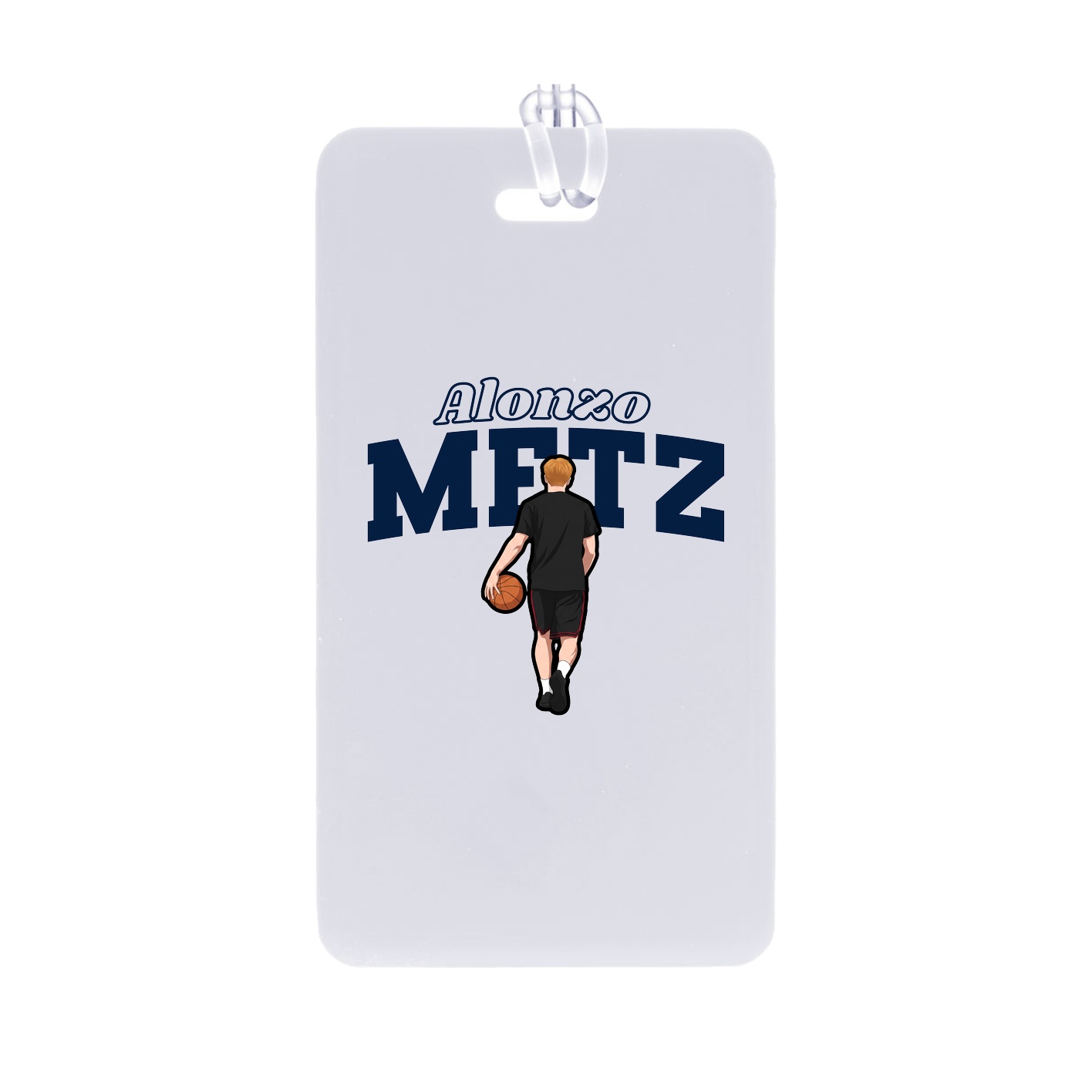 Bag Tag — Name Arch in Classic
