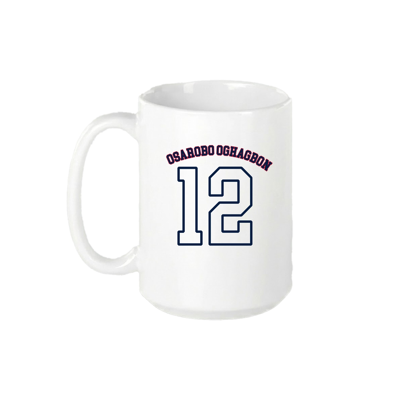 15oz Coffee Mug — Shirsey Arch in White