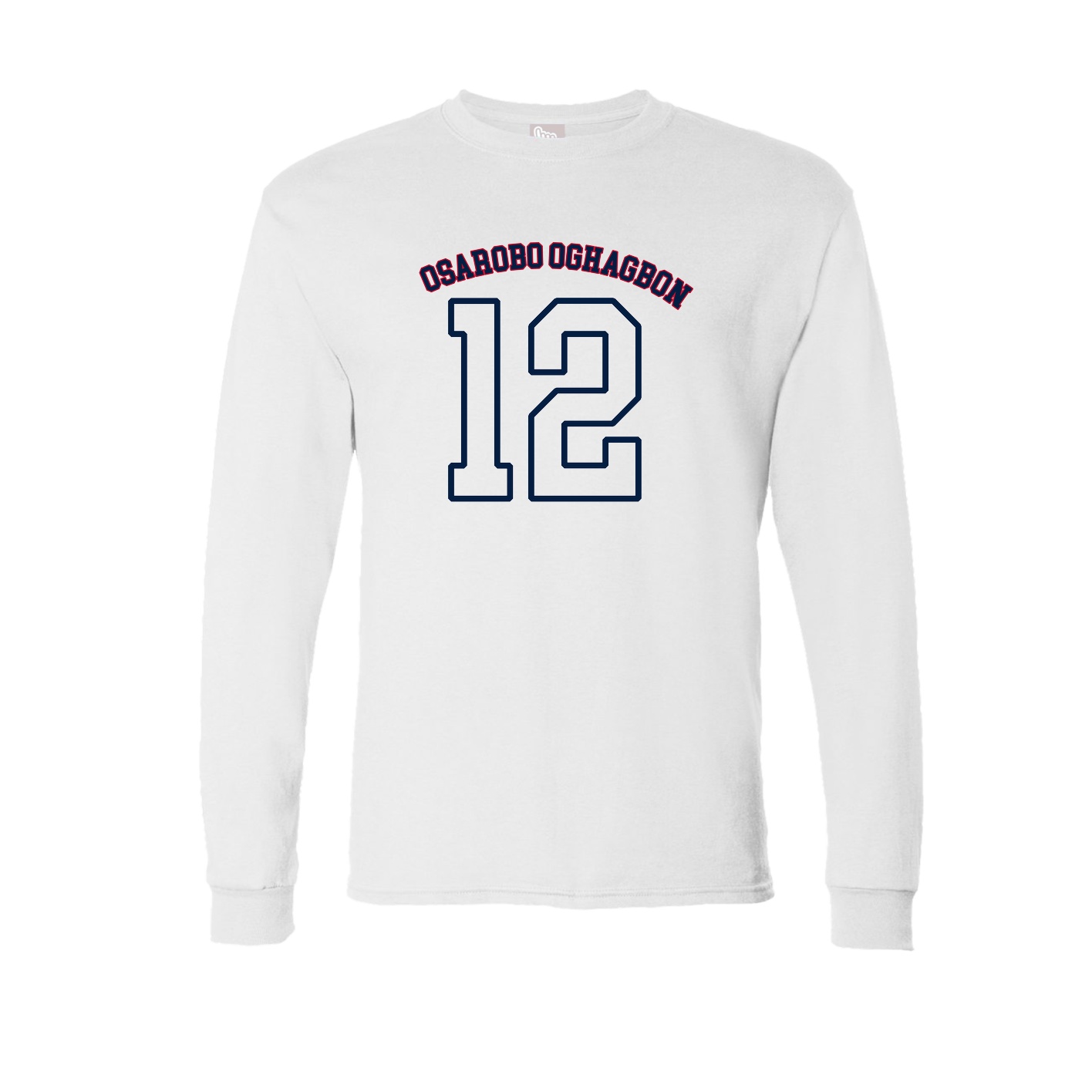 Long Sleeve Tee — Shirsey Arch in White