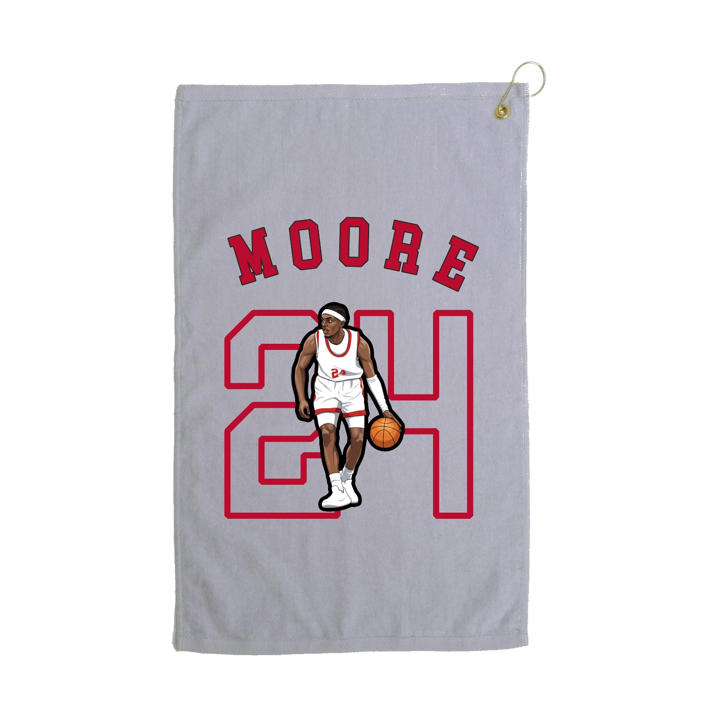 Golf Towel — Shirsey Arch in Grey