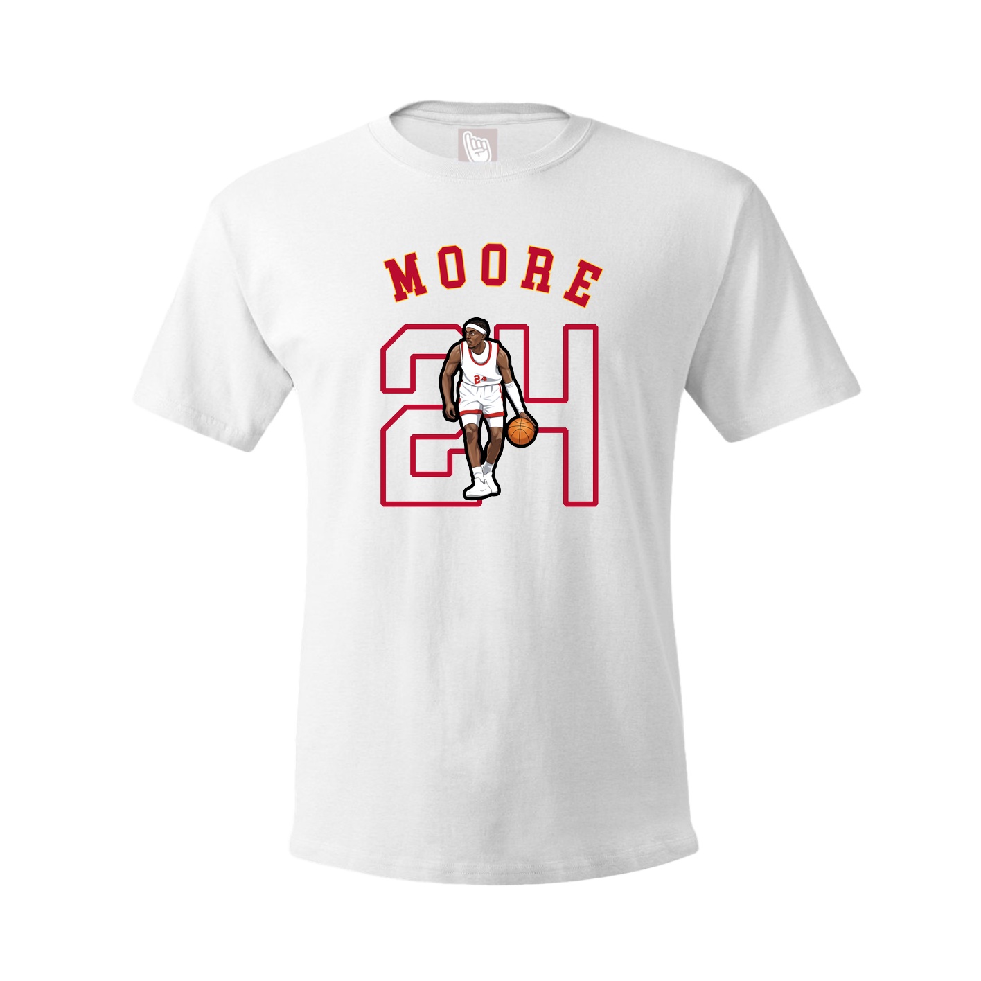 Youth Tee — Shirsey Arch in White