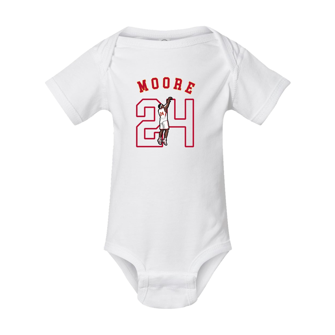 Baby Onesie — Shirsey Arch in White