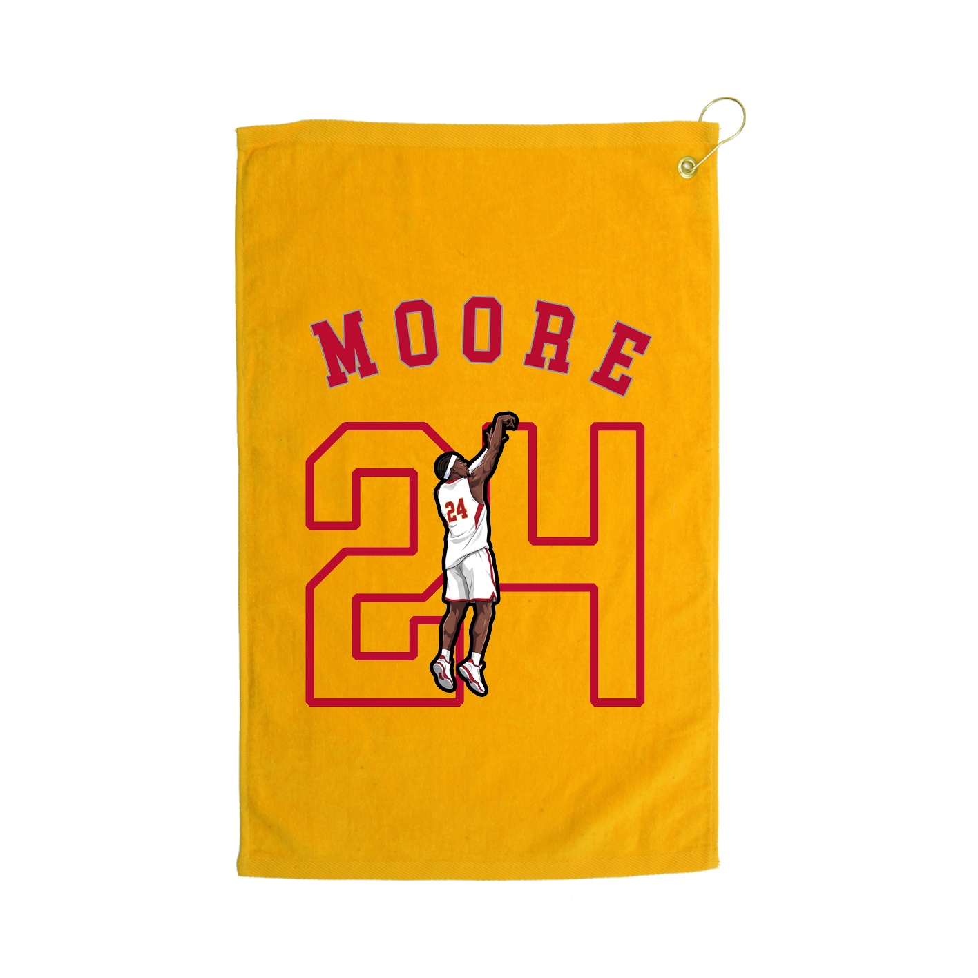 Golf Towel — Shirsey Arch in Gold